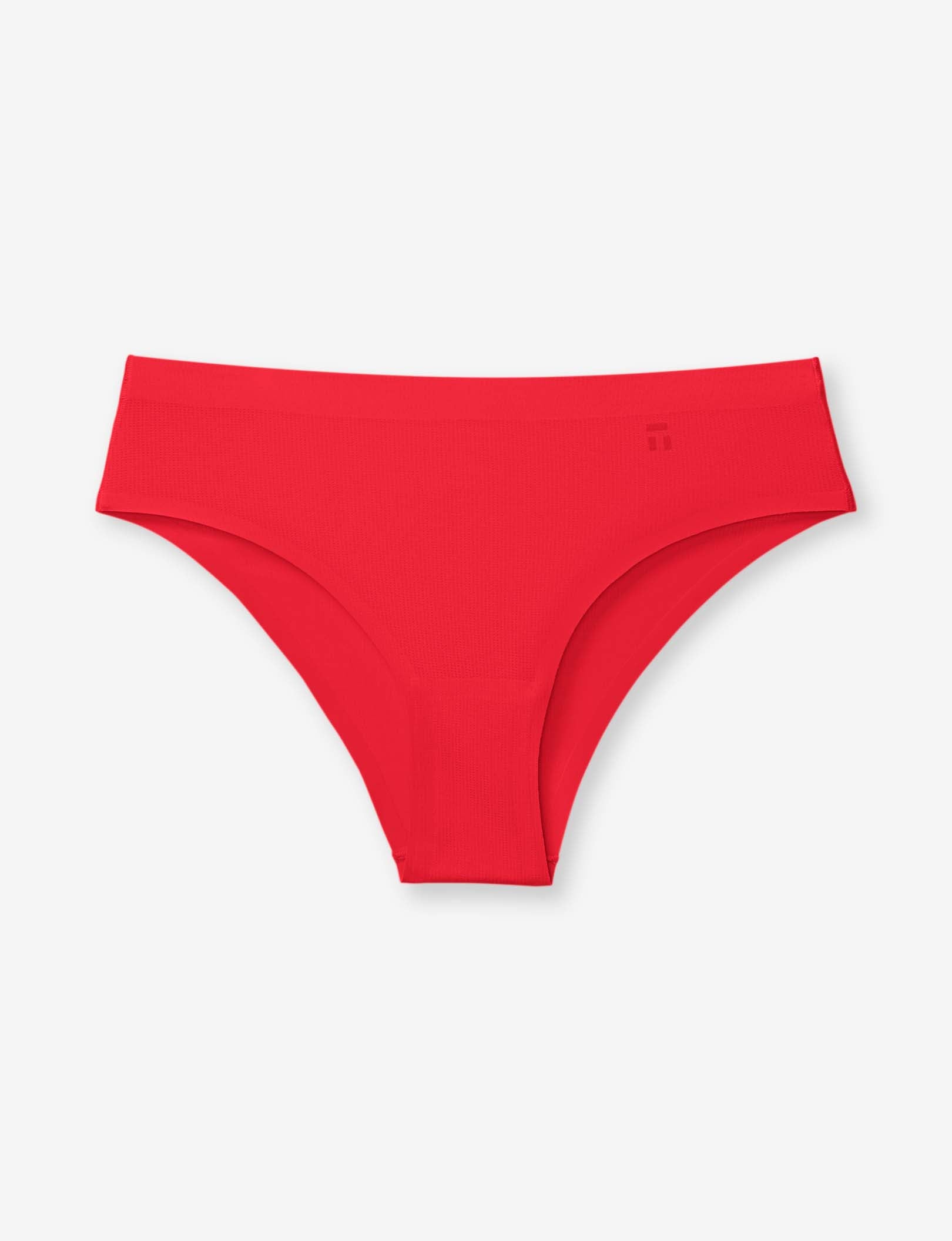 Women's Air Mesh Cheeky, Solid::Haute Red