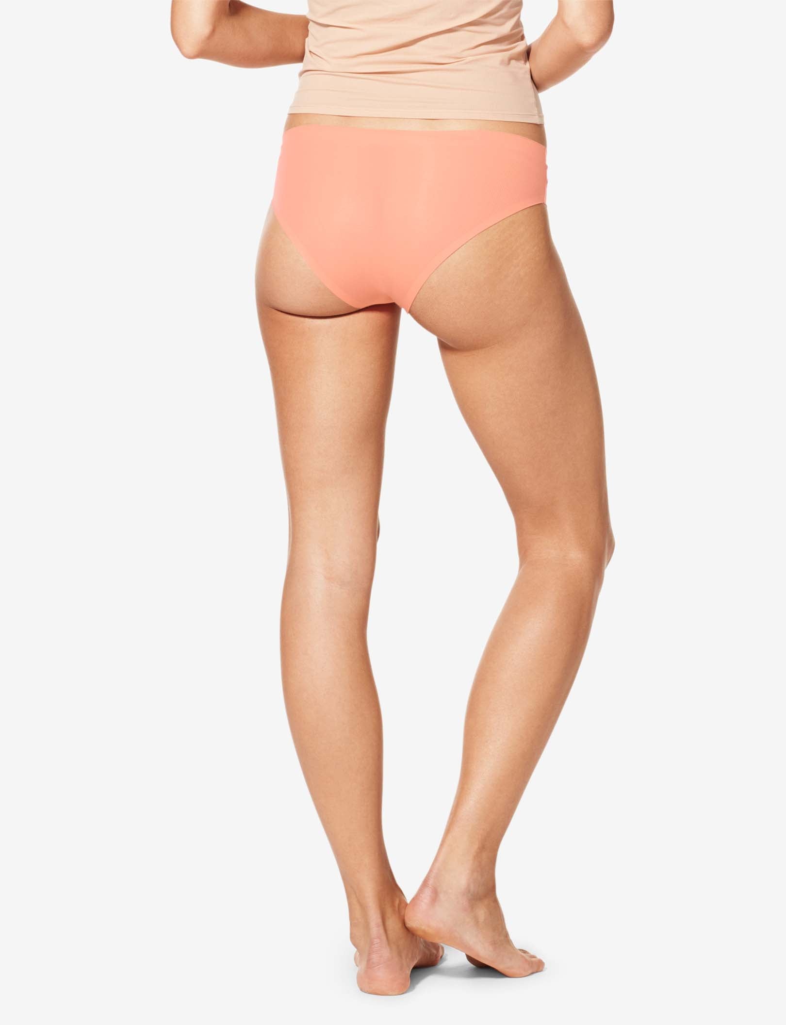Women's Air Mesh Cheeky, Solid::Peach Nectar