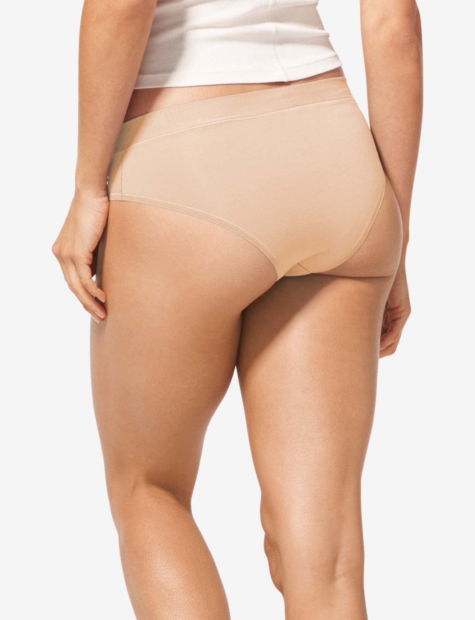 Women's Cool Cotton Cheeky::Maple Sugar