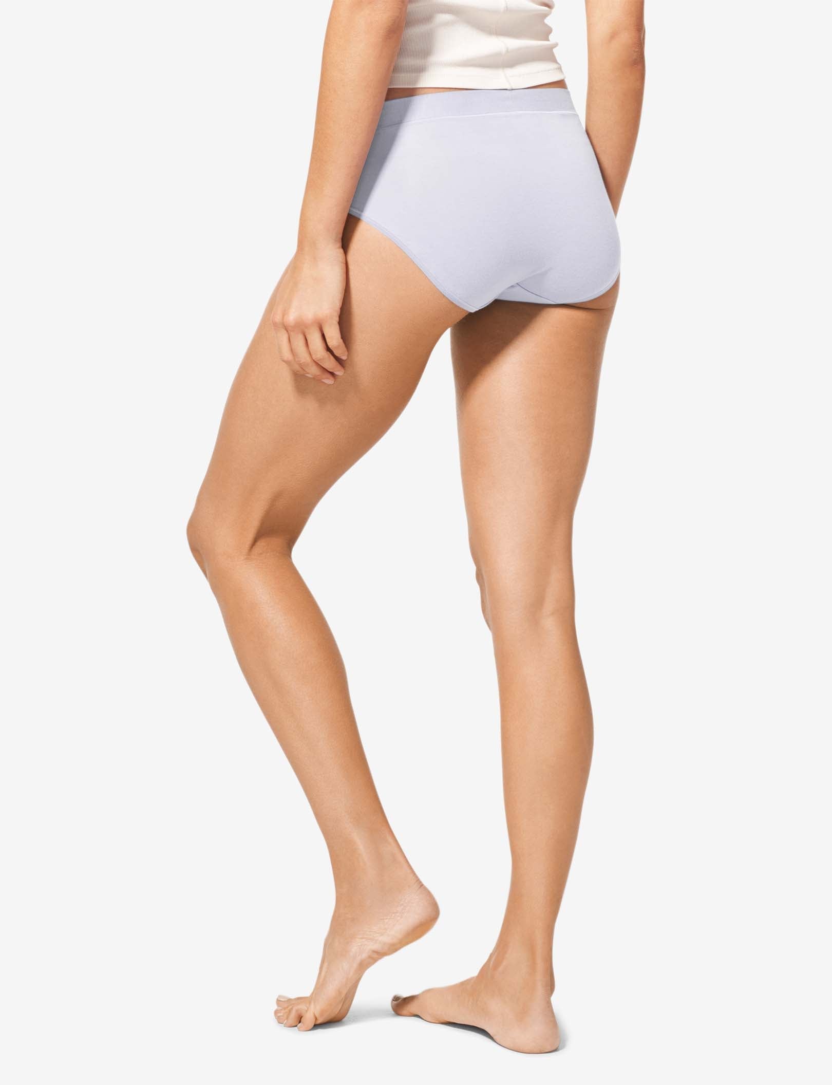 Women's Cool Cotton Brief::Purple Heather