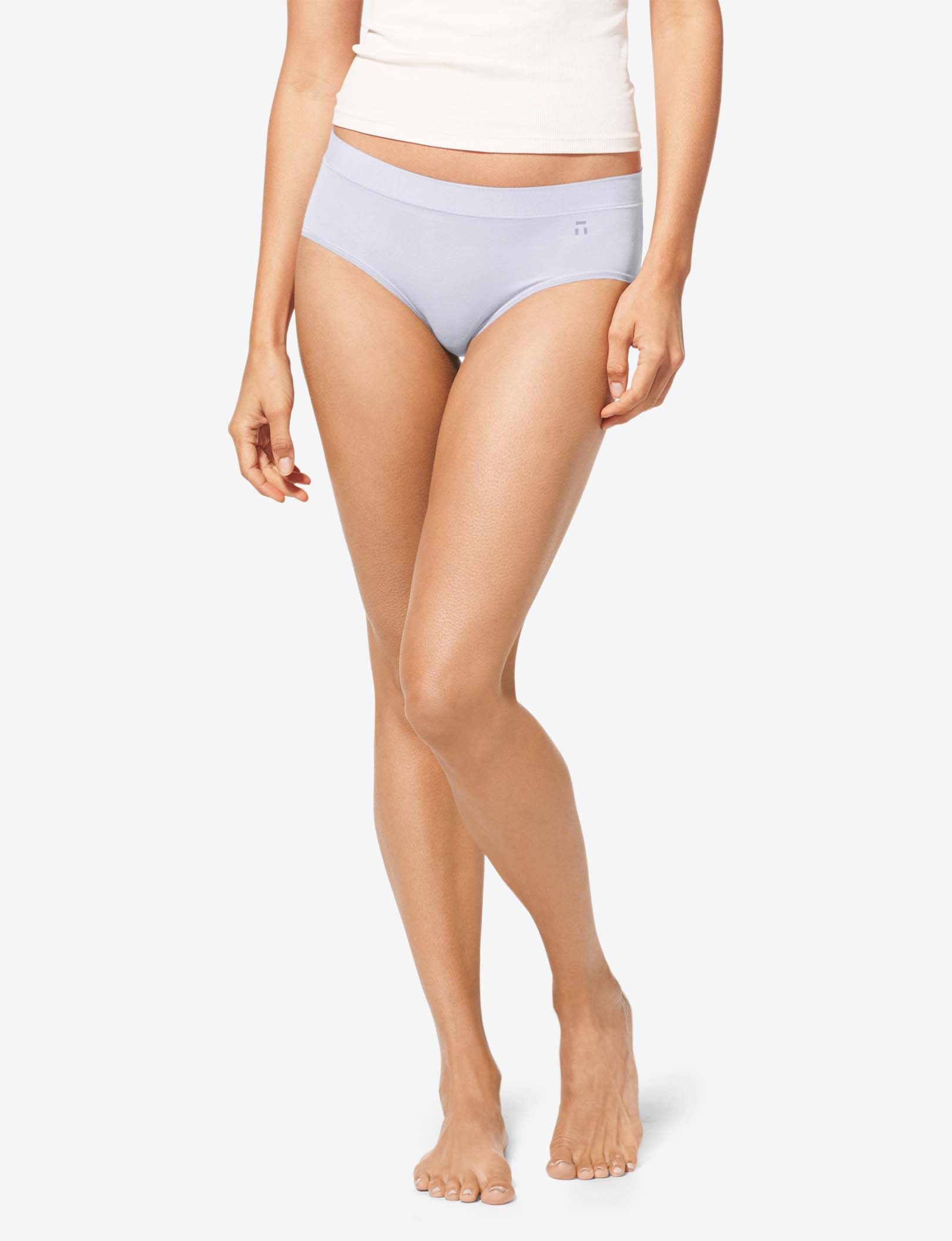 Women's Cool Cotton Brief::Purple Heather