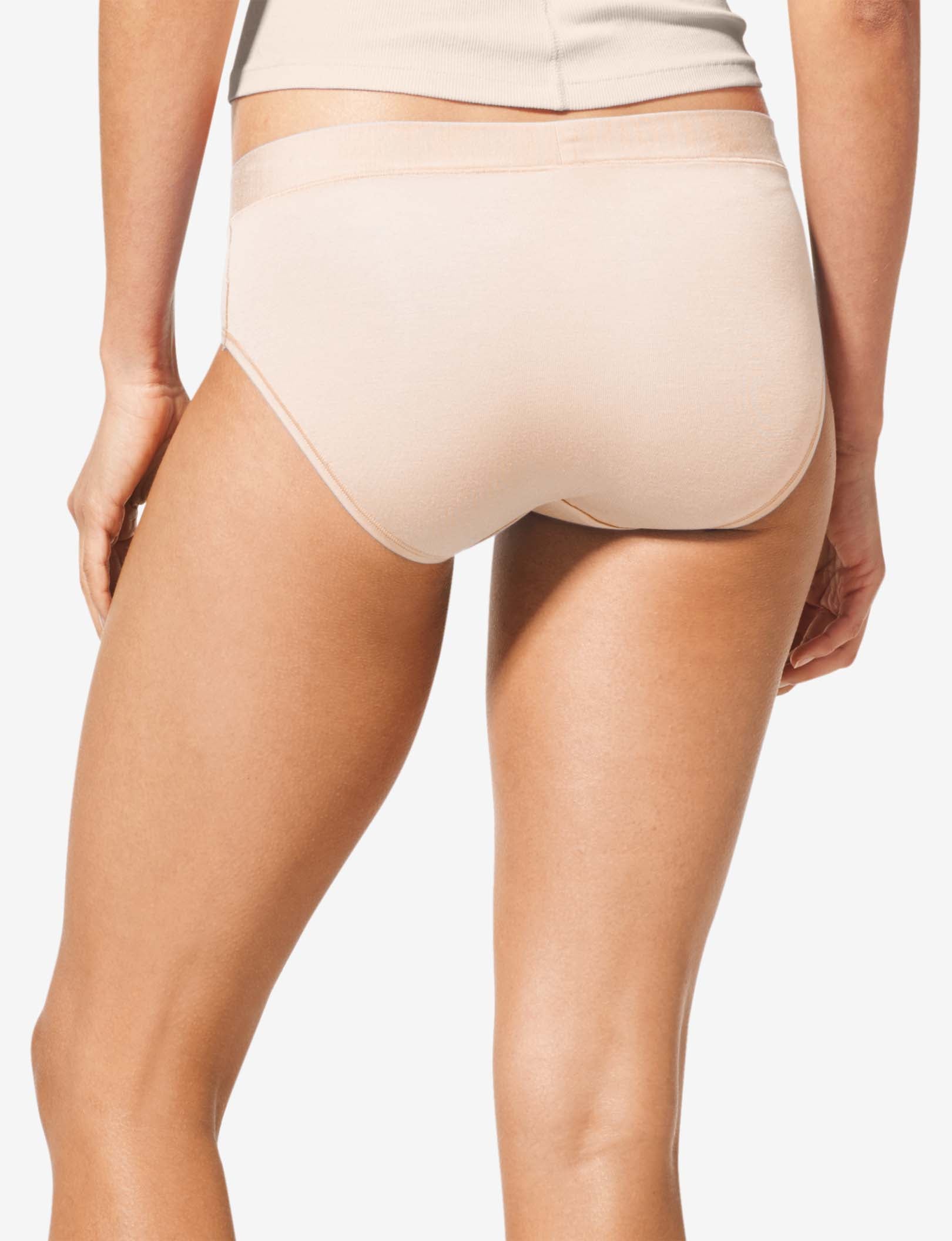 Women's Second Skin Brief::Soft Pink