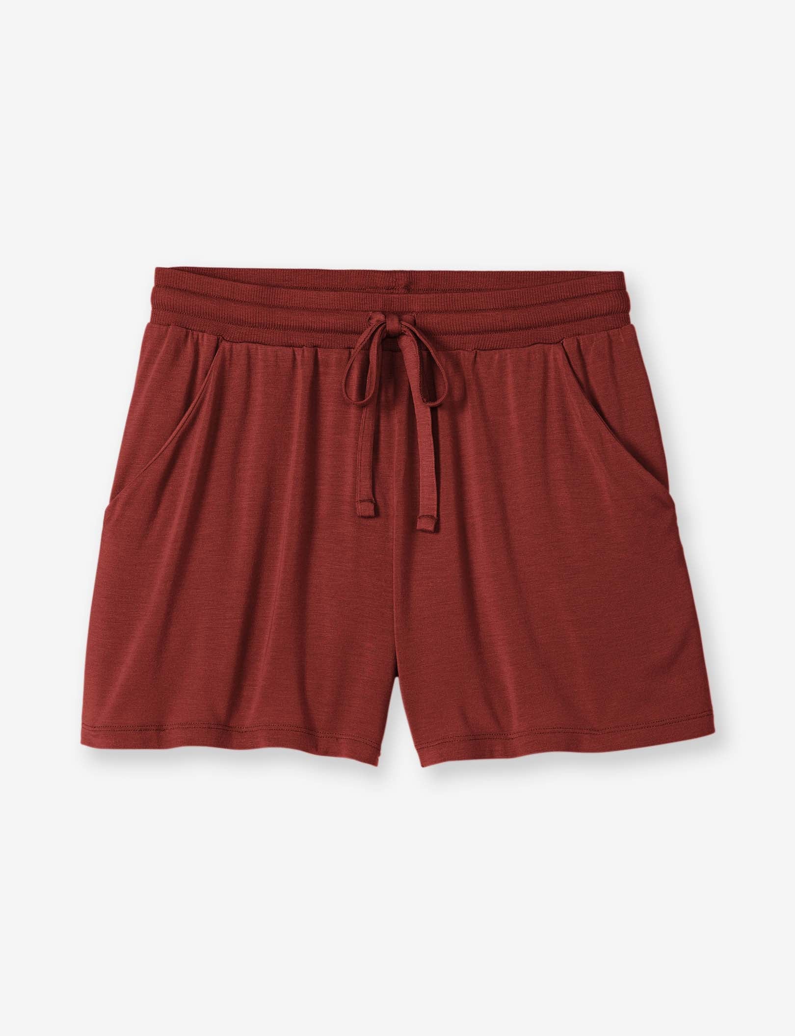 Women's Lounge Short::Fired Brick