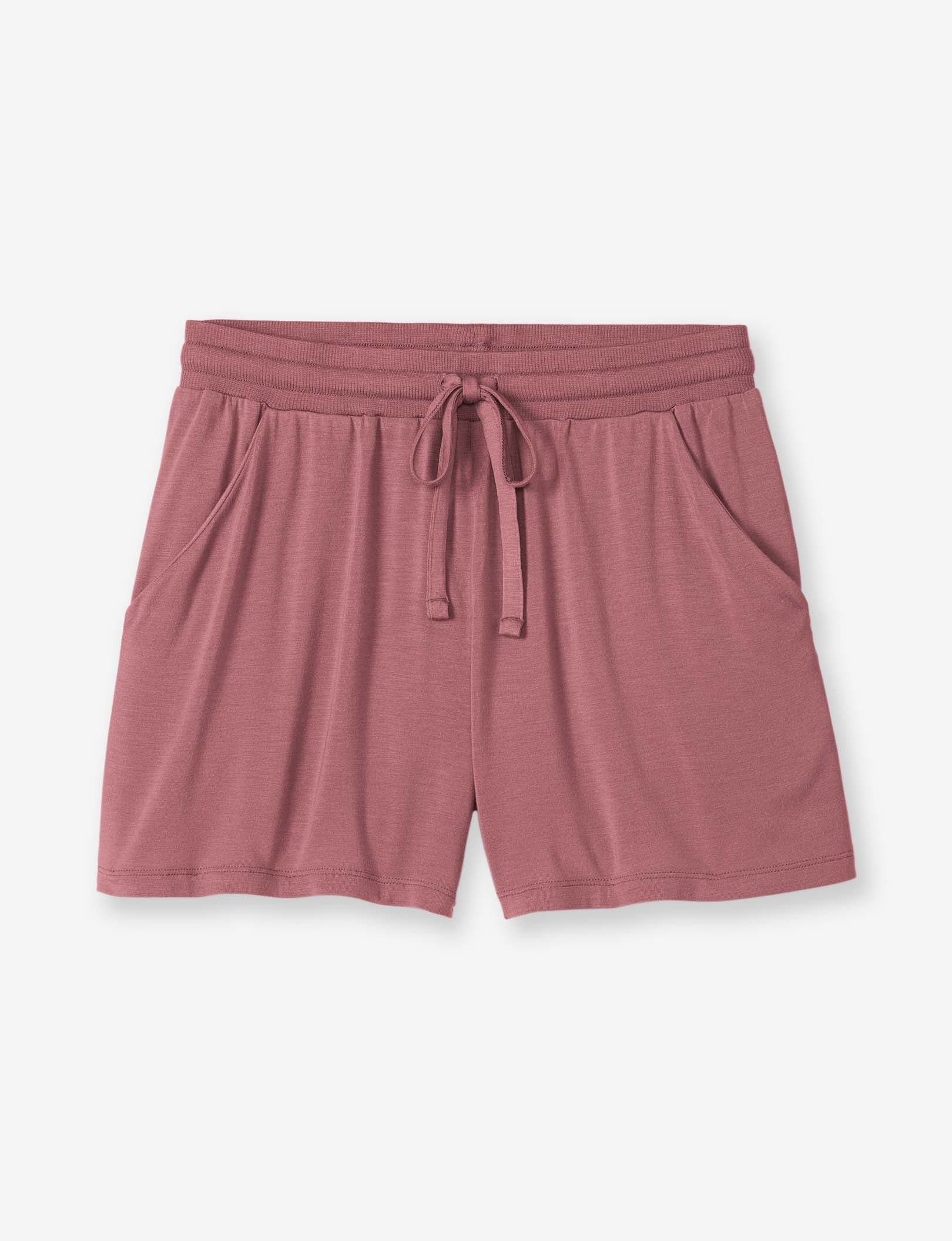 Women's Lounge Short::Rose Brown