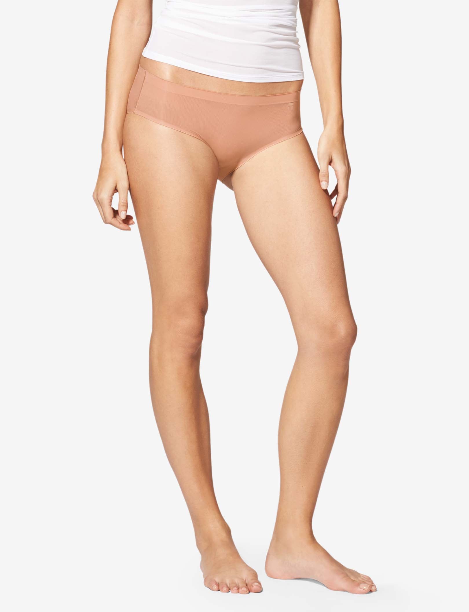 Women's Air Mesh Brief::Honey