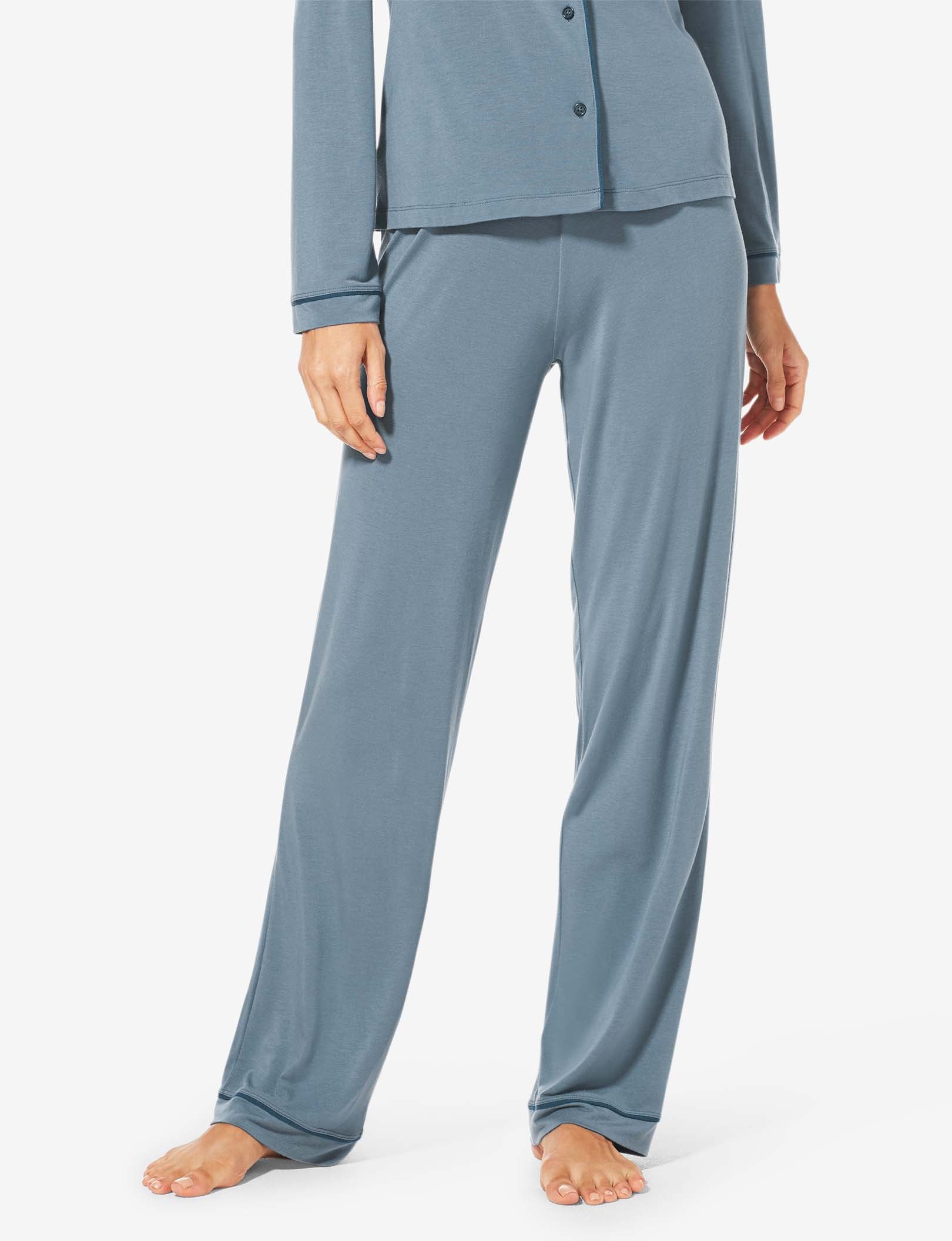 Women's Pajama Pant::China Blue