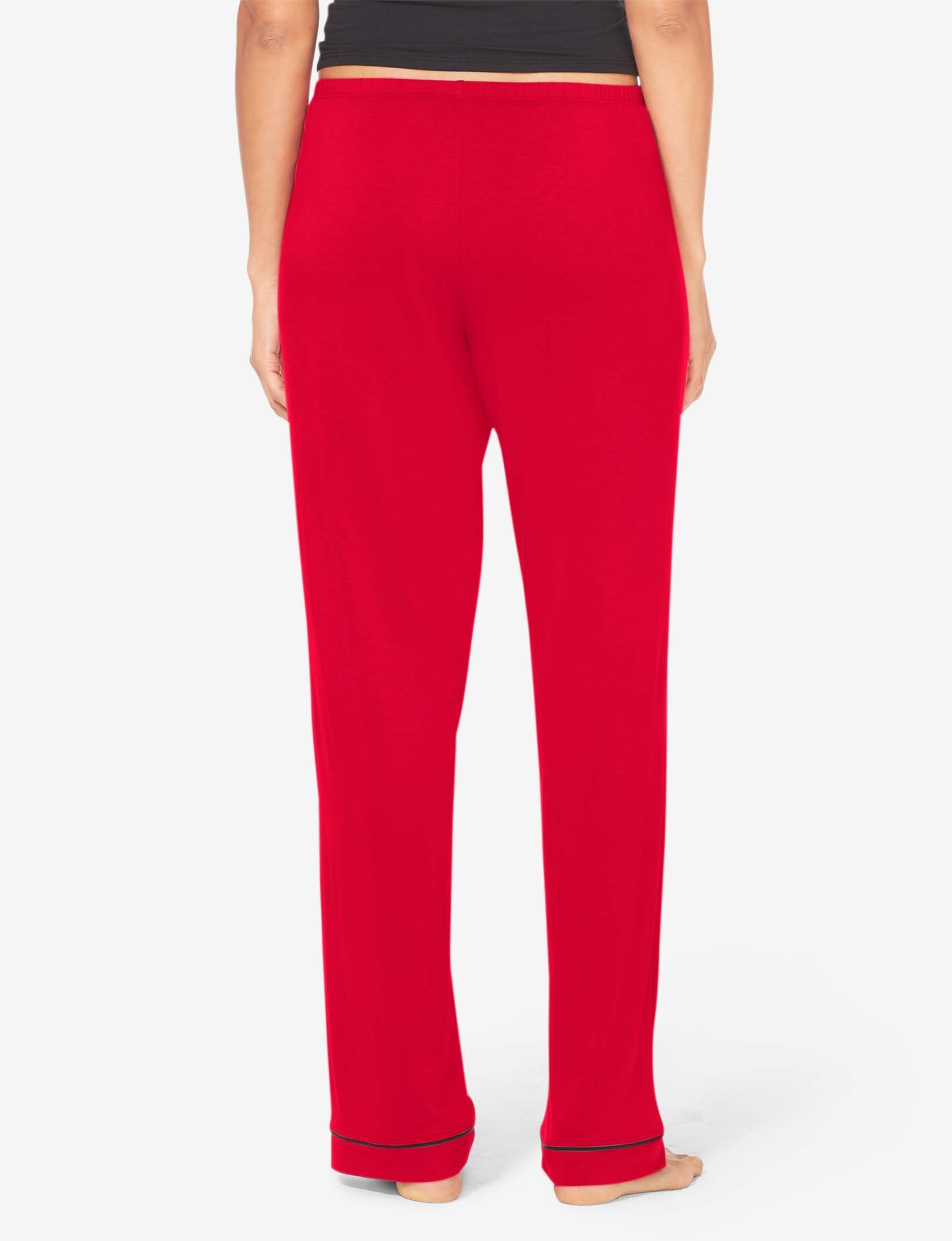 Women's Pajama Pant::Haute Red