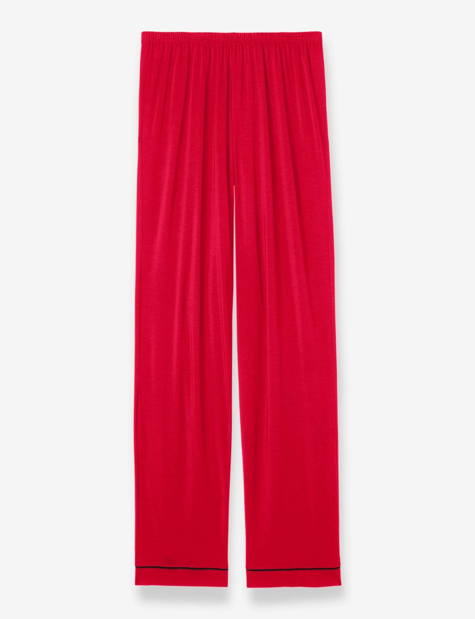 Women's Pajama Pant::Haute Red