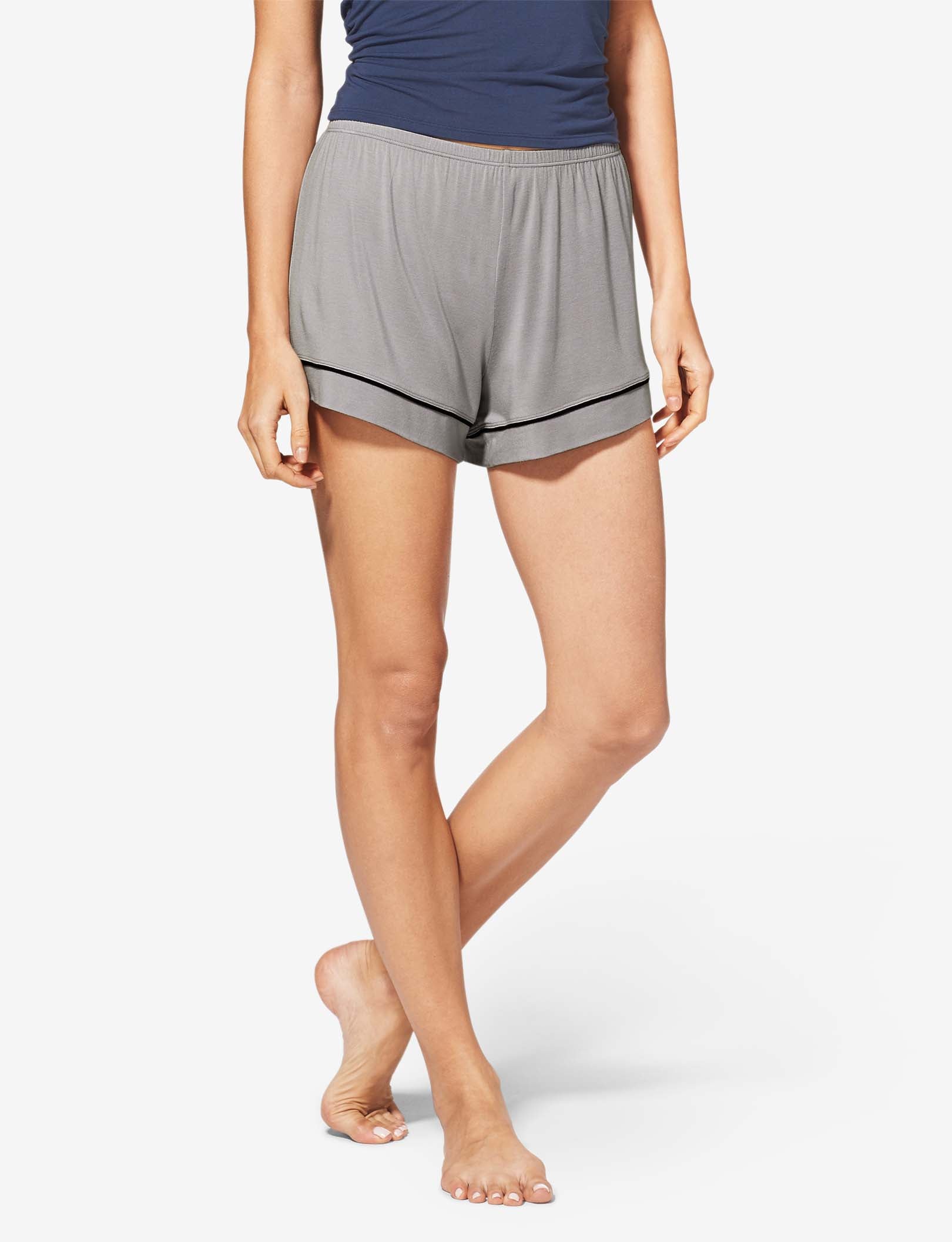Women's Pajama Short::Silver Sconce