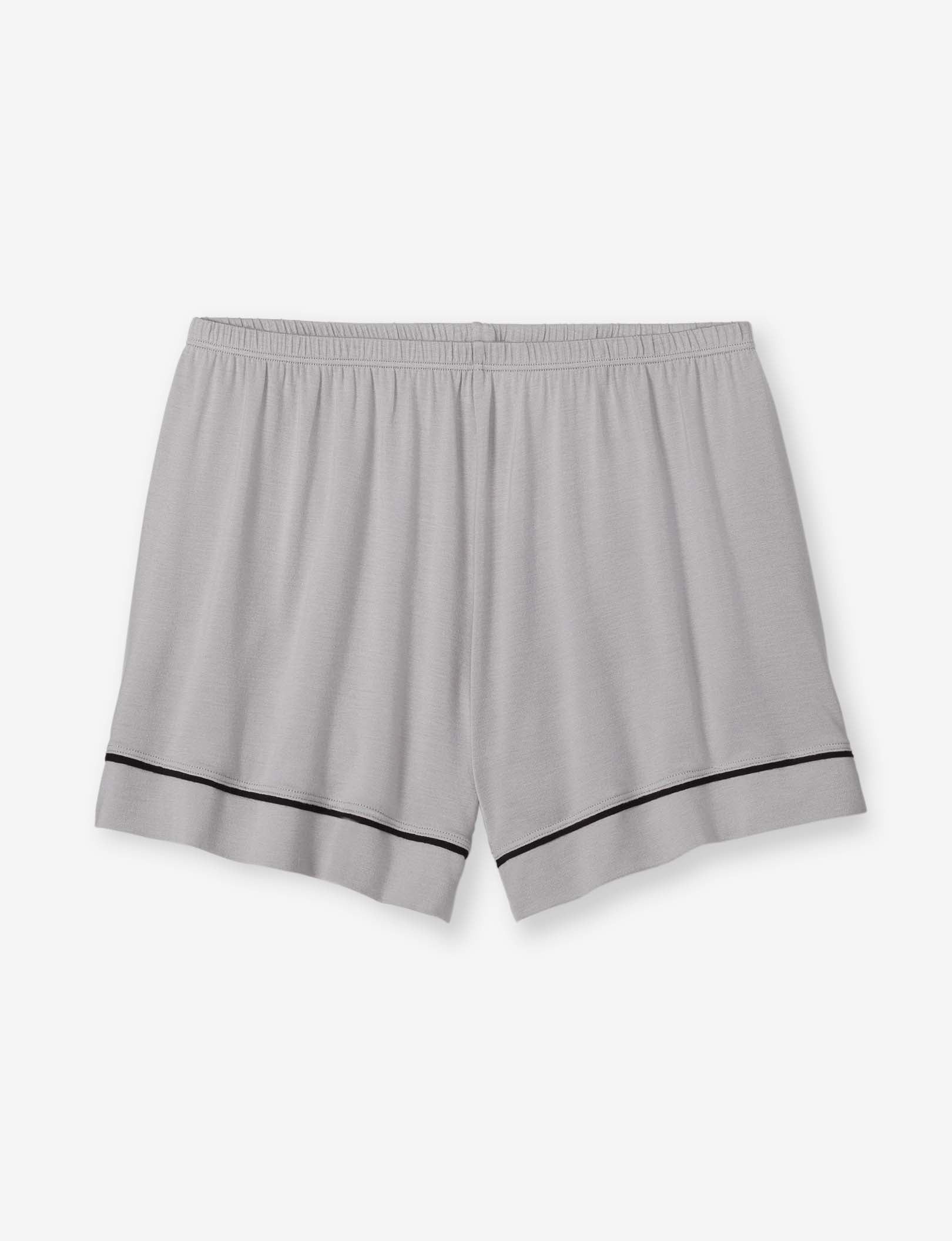 Women's Pajama Short::Silver Sconce