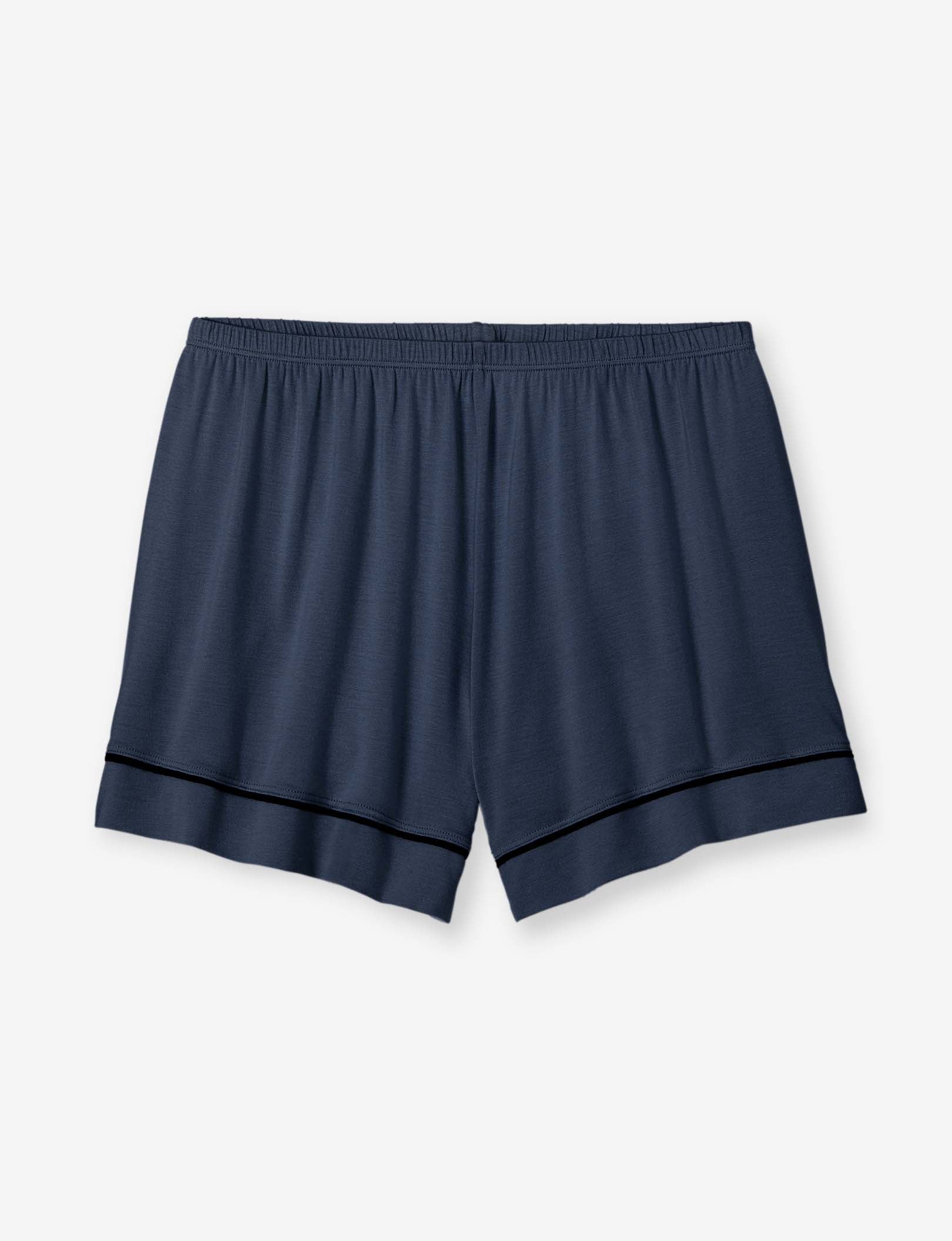 Women's Pajama Short::Dark Dress Blues