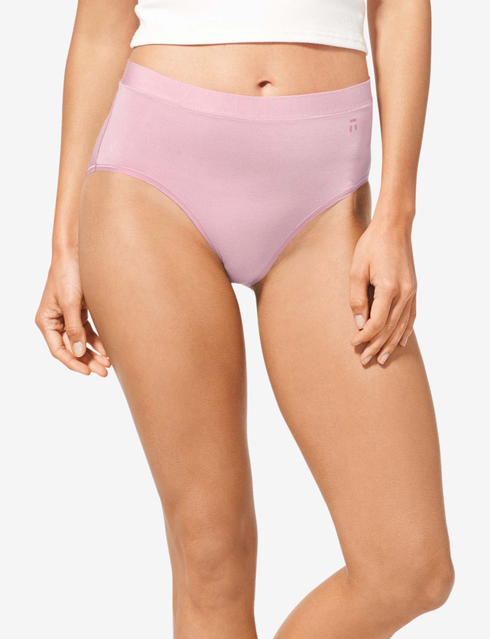 Women's Second Skin High Rise Brief::Mauve Shadows