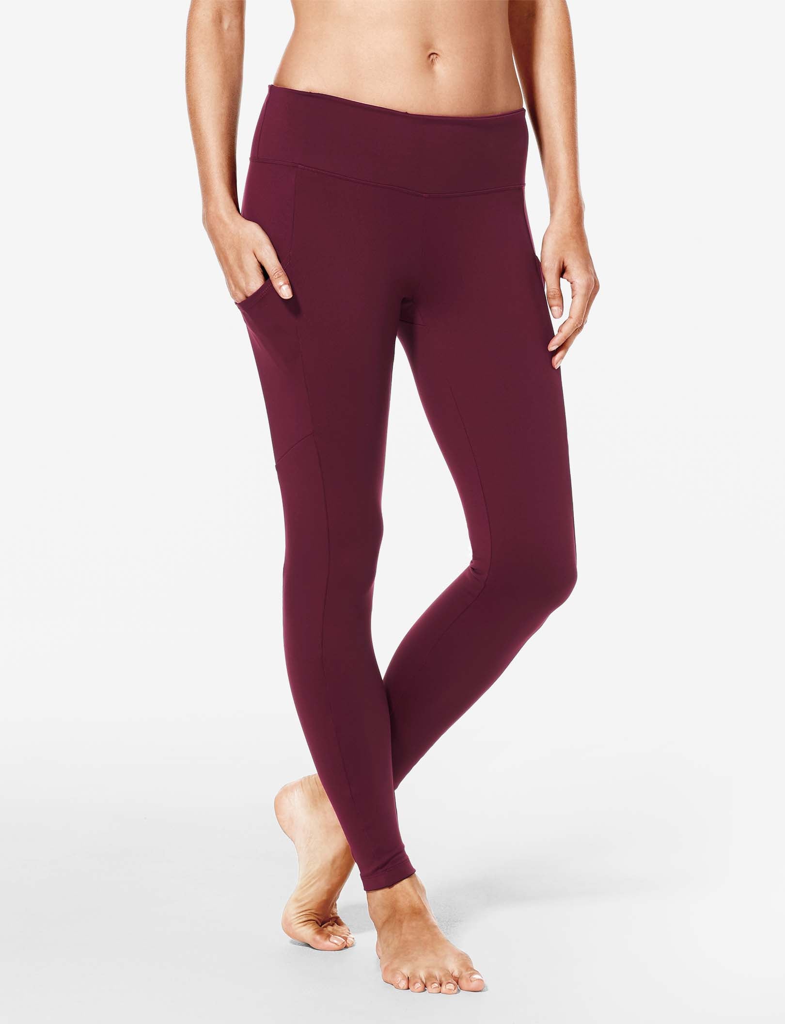 Women's Go Anywhere® Pocket Legging::Winetasting