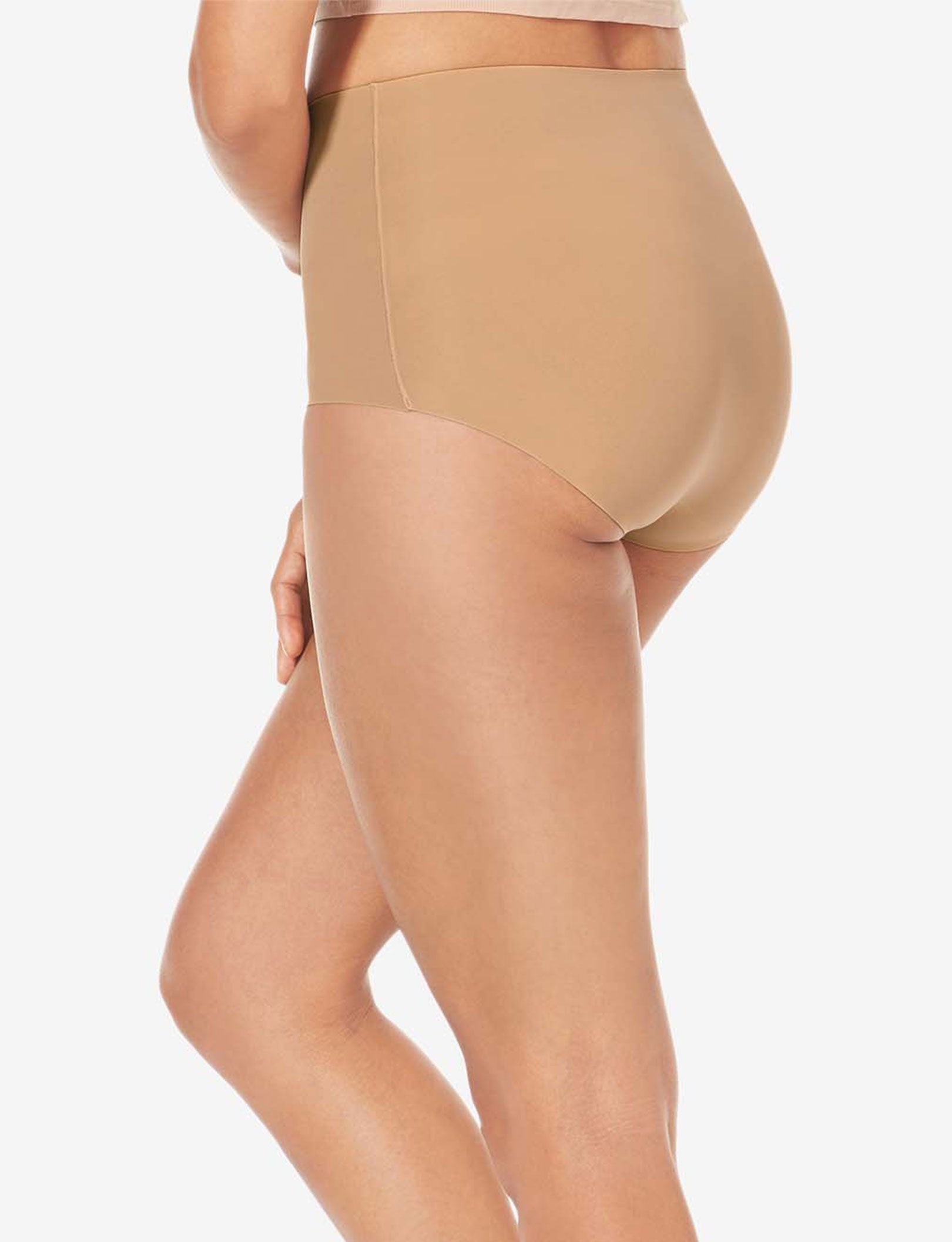 Women's Air Invisibles™ High Rise Brief::Maple Sugar