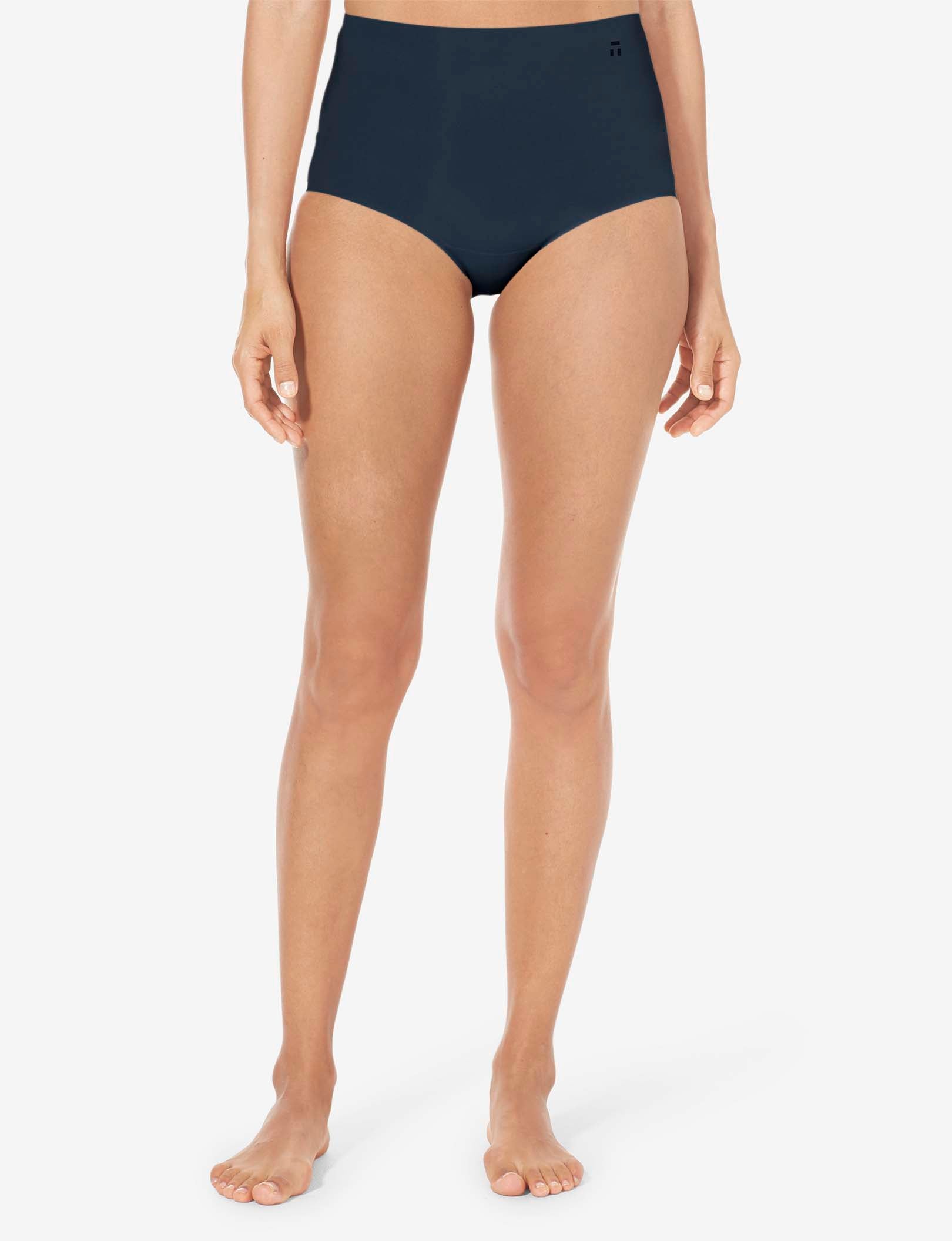 Women's Air Invisibles™ High Rise Brief::Dress Blues