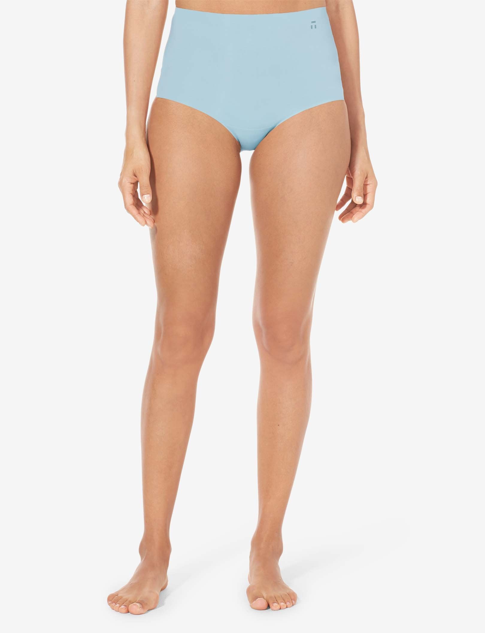 Women's Air Invisibles™ High Rise Brief::Ashley Blue