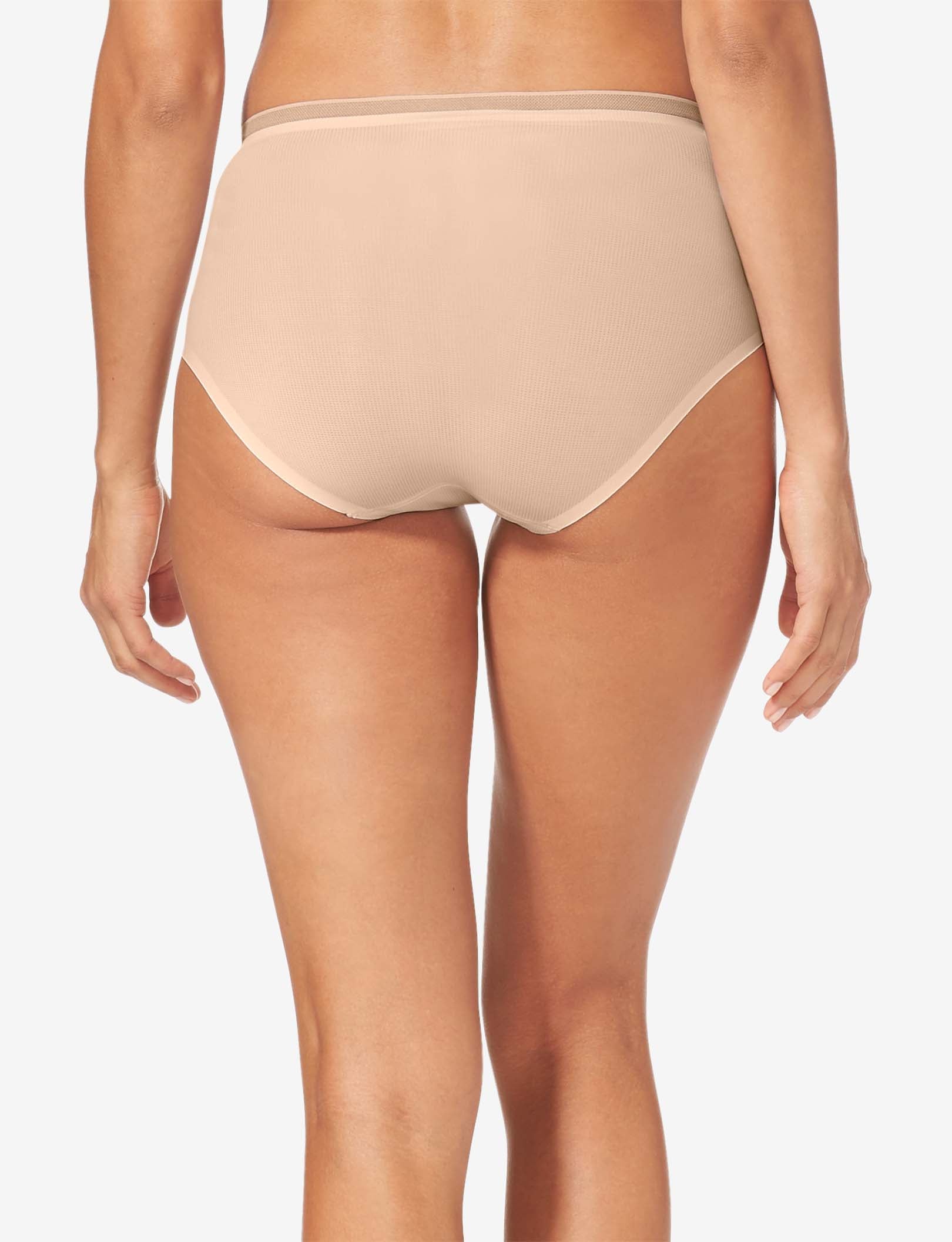 Women's Air High Rise Brief::Maple Sugar