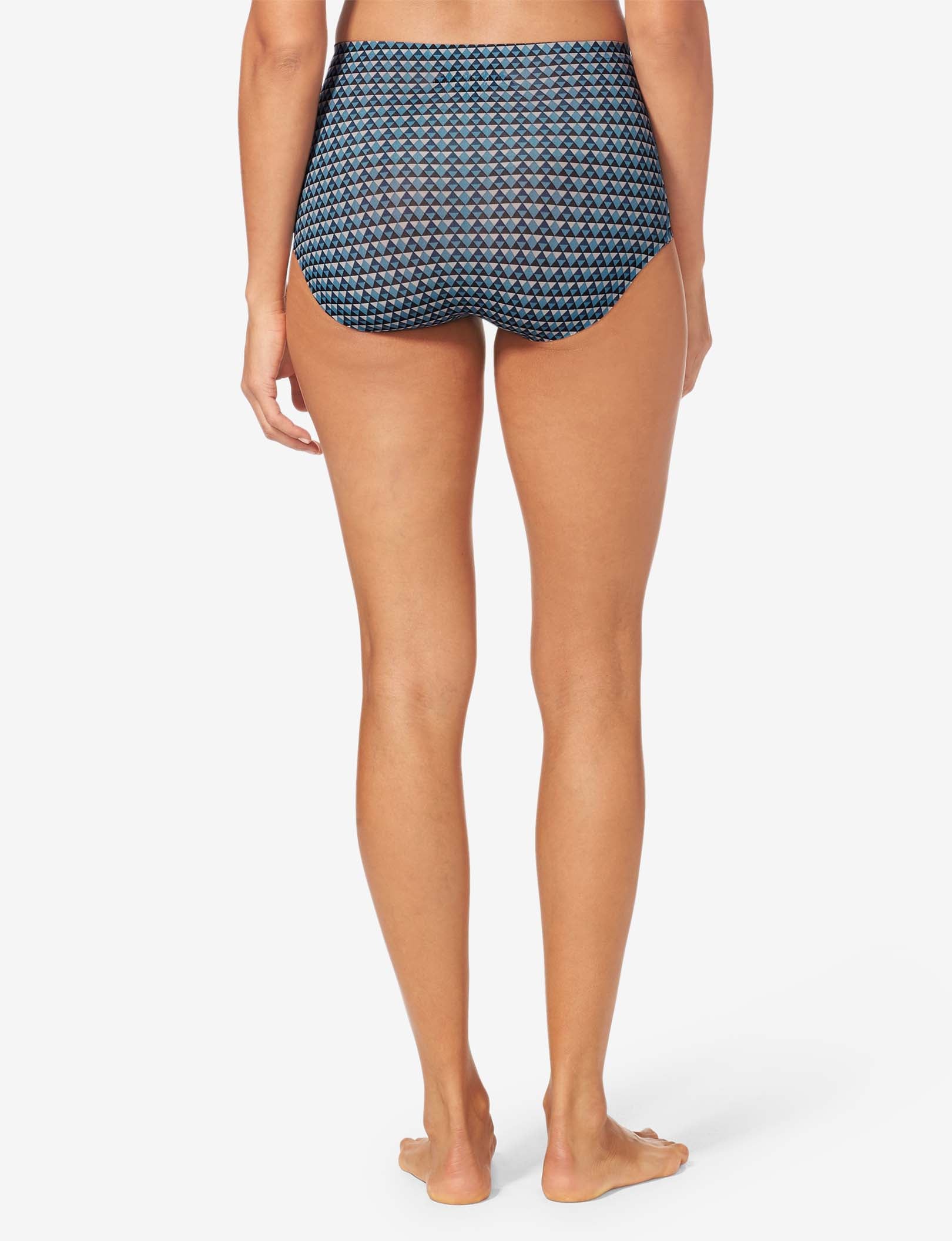 Women's Air Invisibles™ High Rise Brief::Stellar Triangle Geo