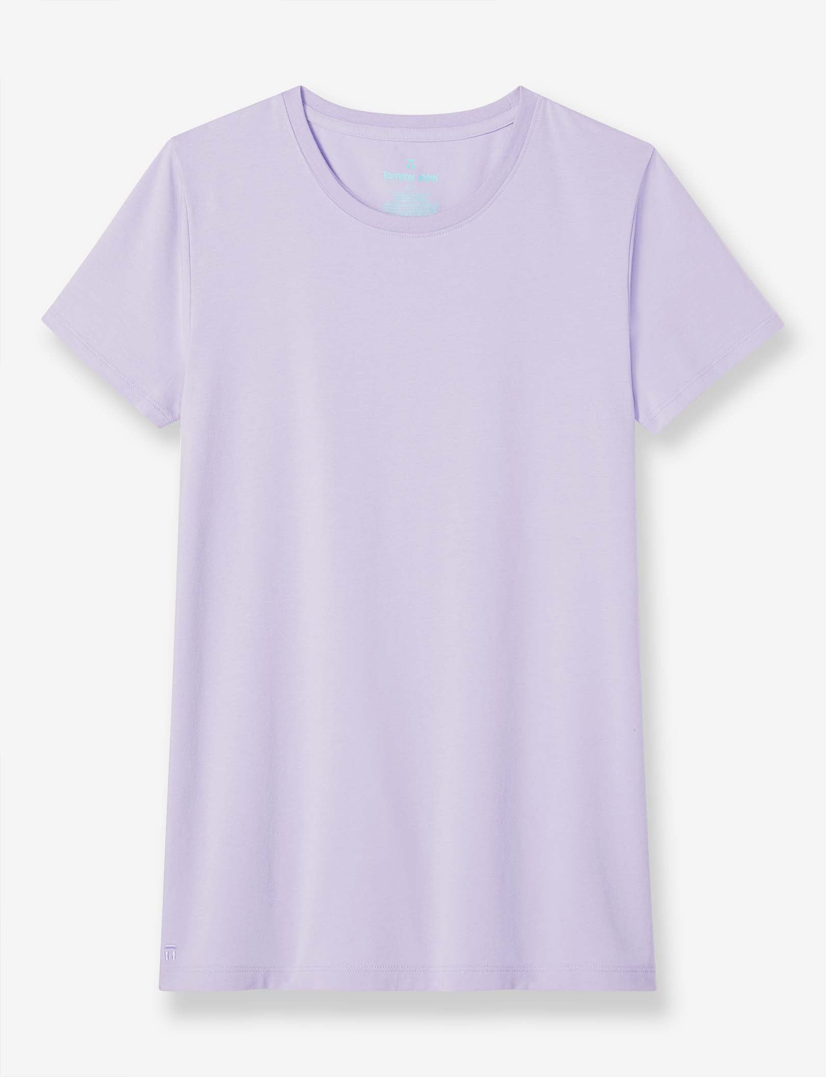 Women's Second Skin Crew Neck Tee::Cosmic Sky