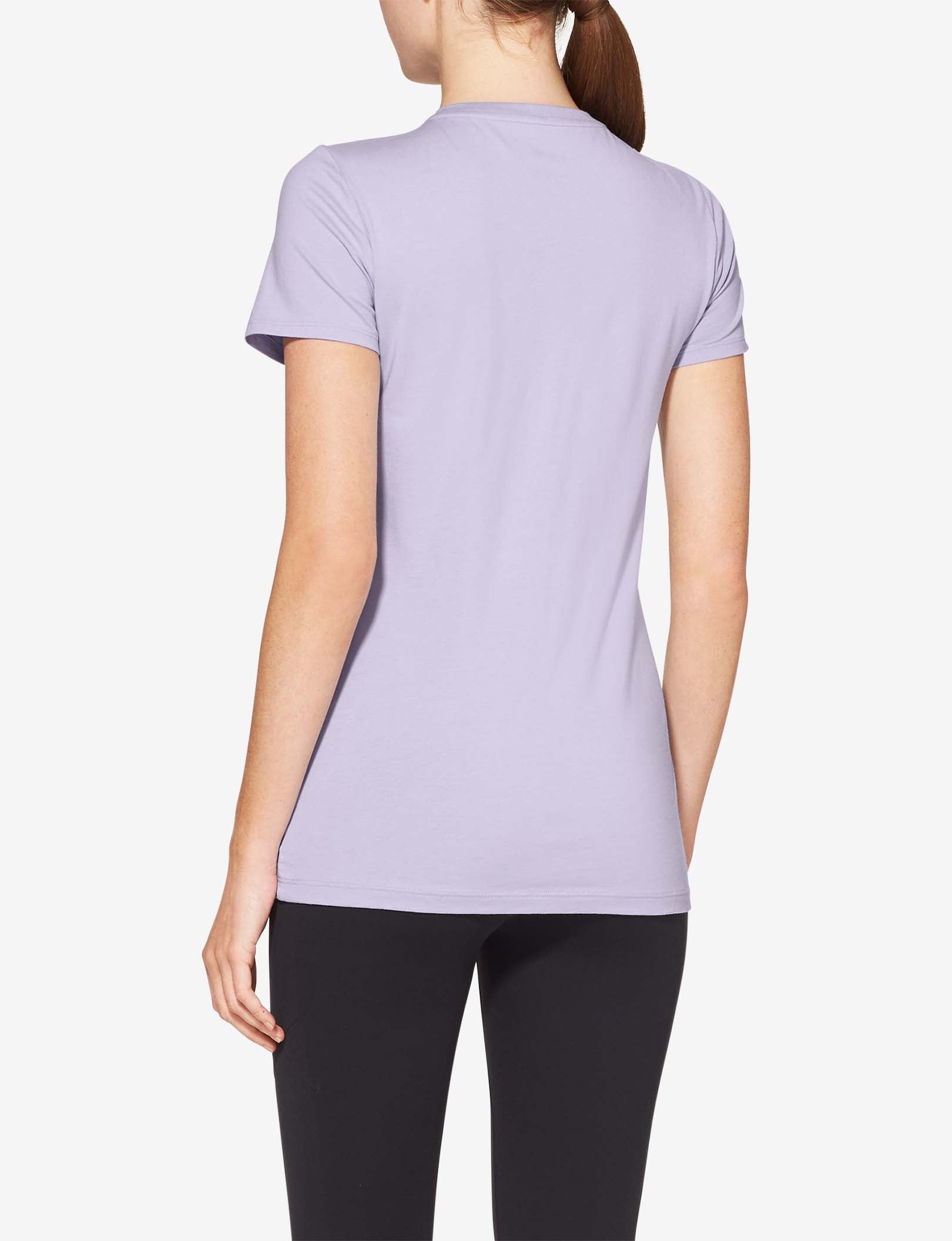 Women's Second Skin Crew Neck Tee::Cosmic Sky