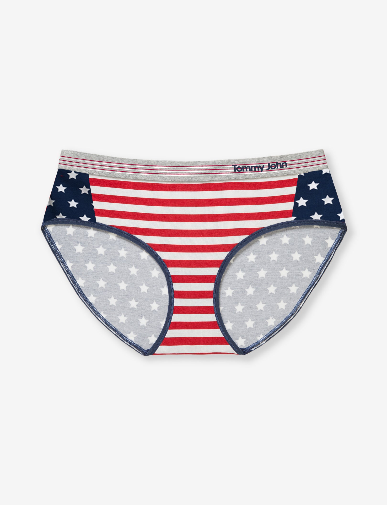 Women's Cool Cotton Brief::US Flag