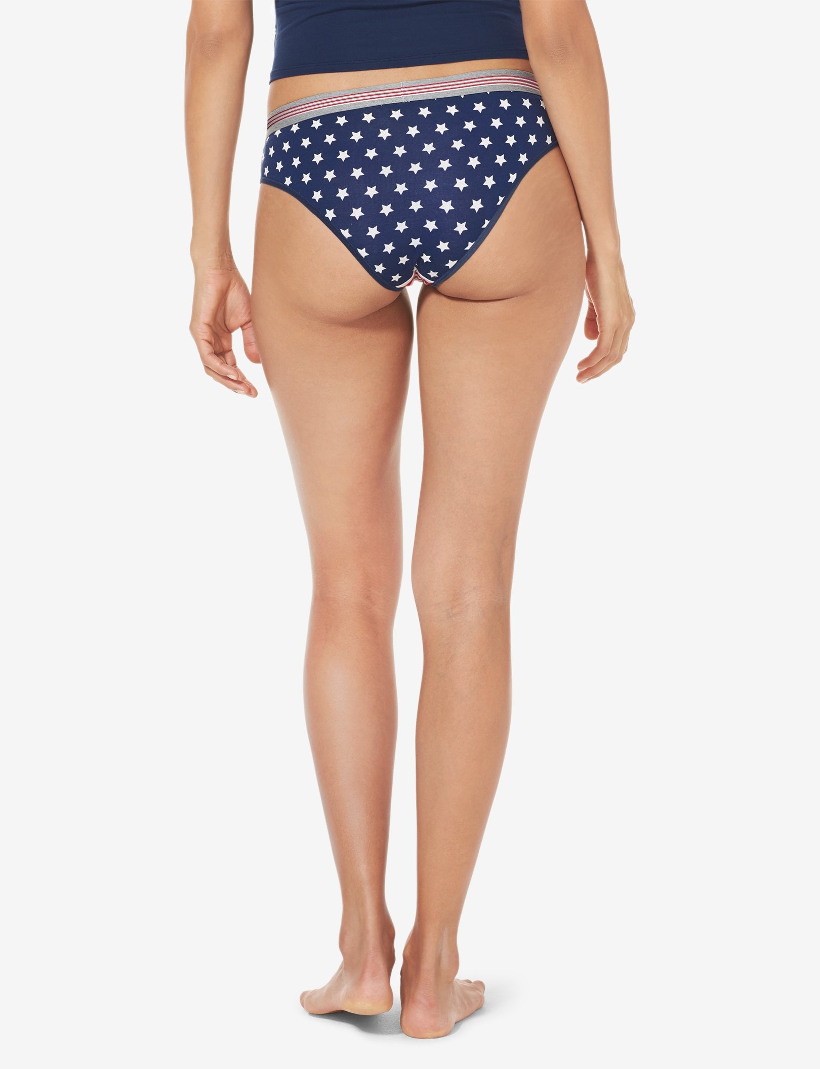 Women's Cool Cotton Cheeky::US Flag