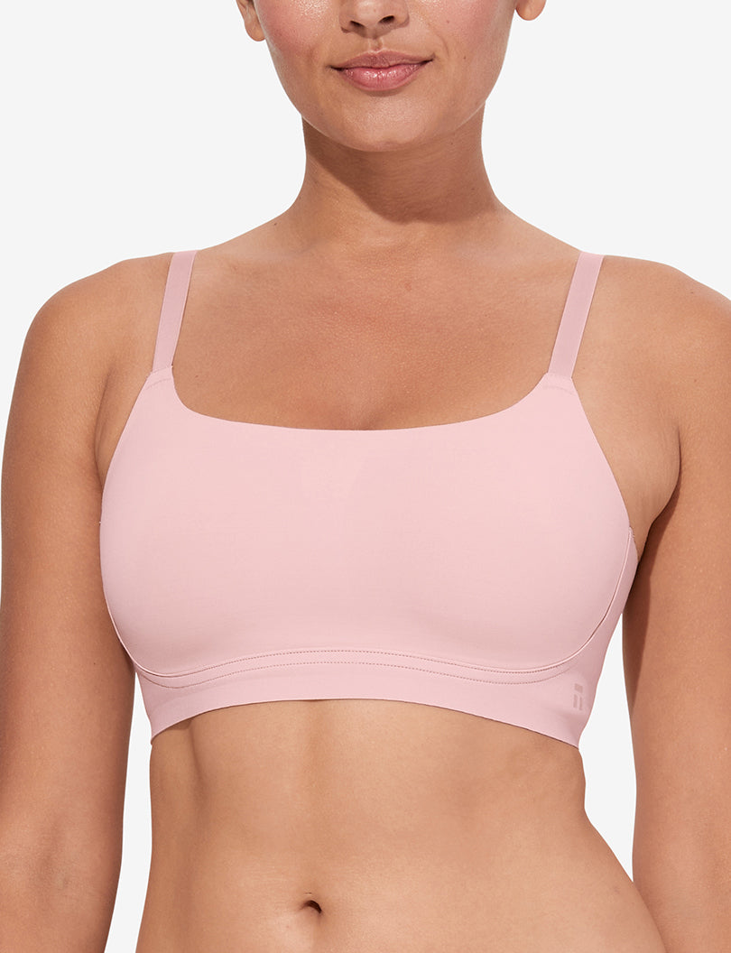 Women's Comfort Smoothing Scoop Bralette::Peachskin