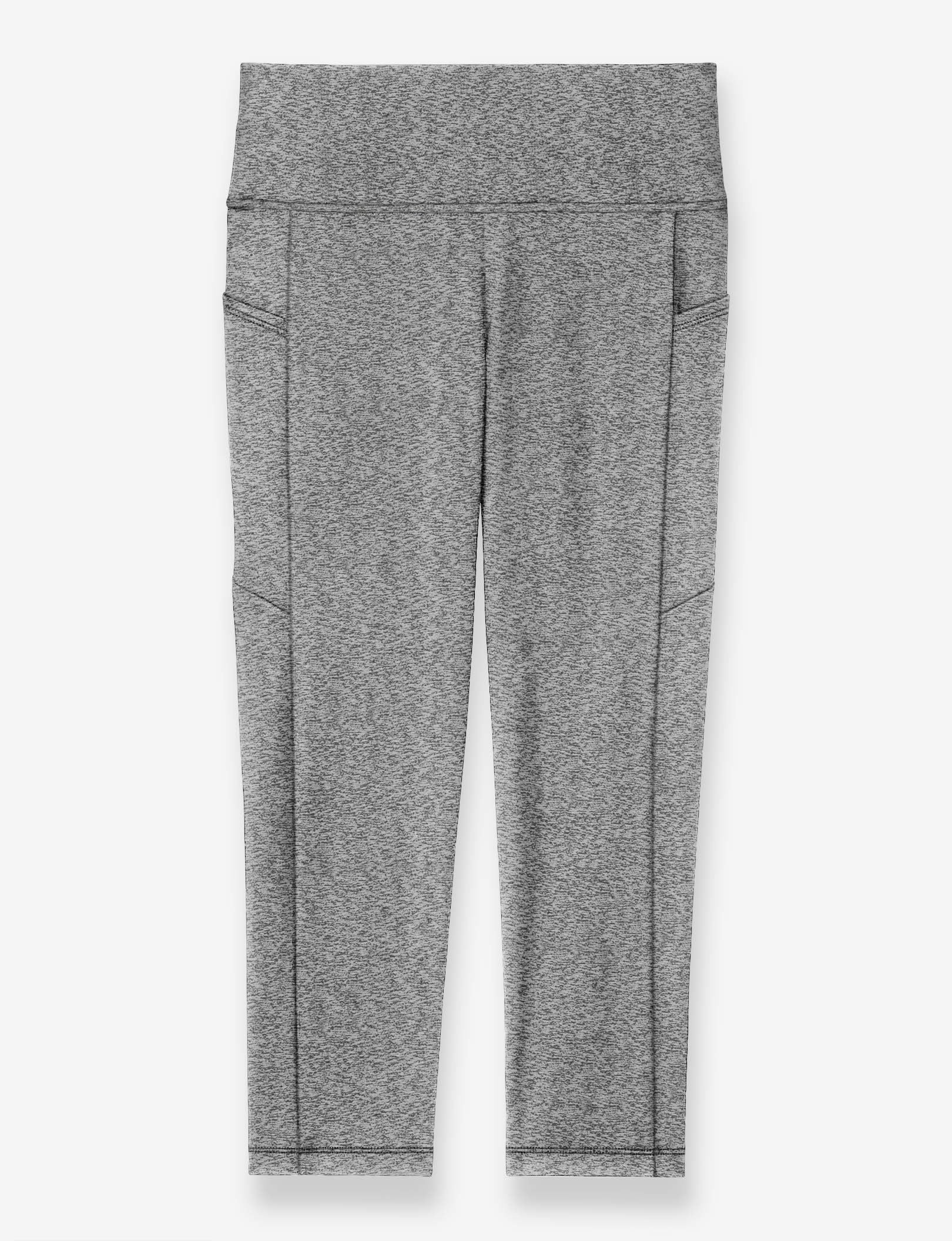 Women's Go Anywhere® 3/4 Pocket Legging::Black Marl