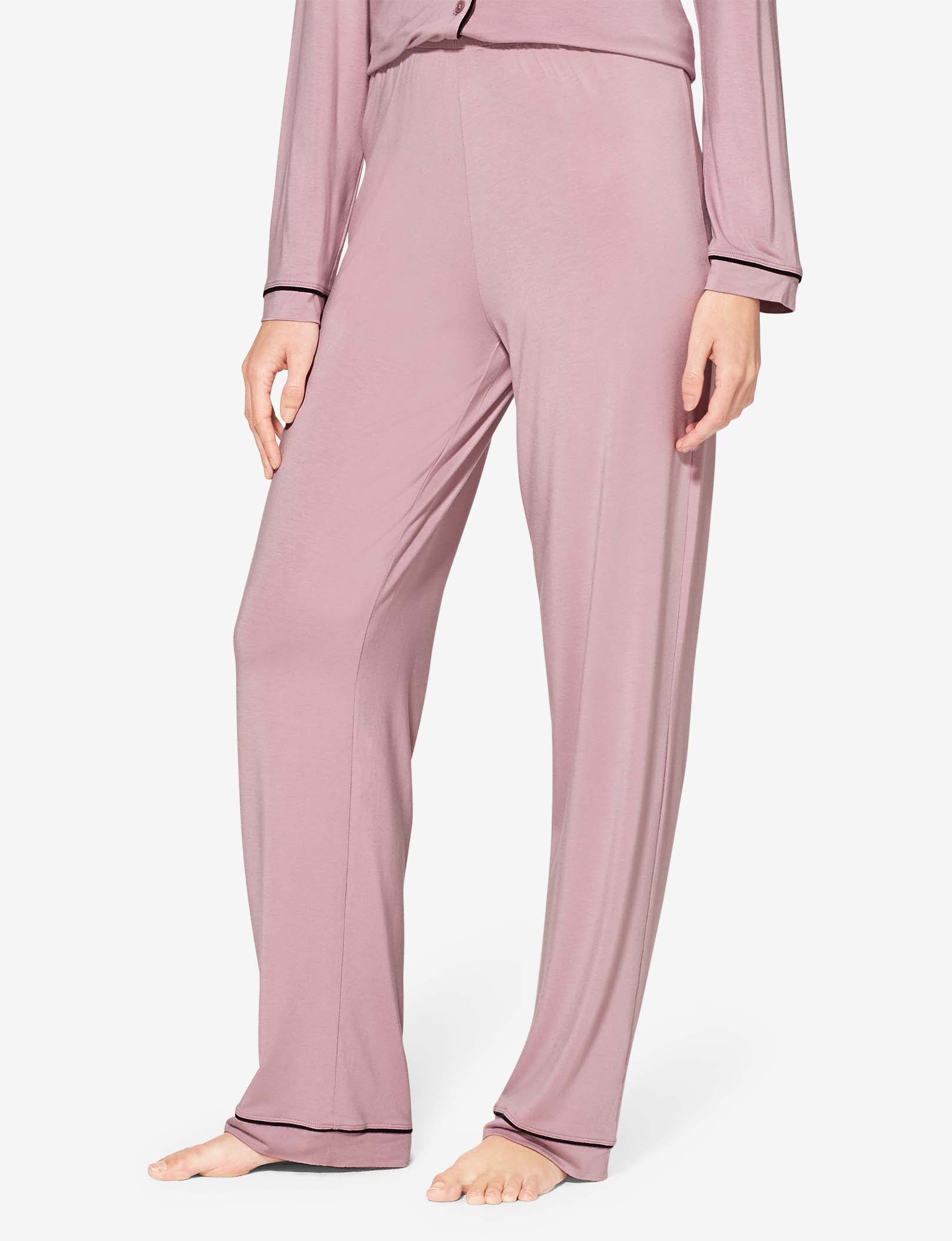 Women's Pajama Pant::Mauve Shadows