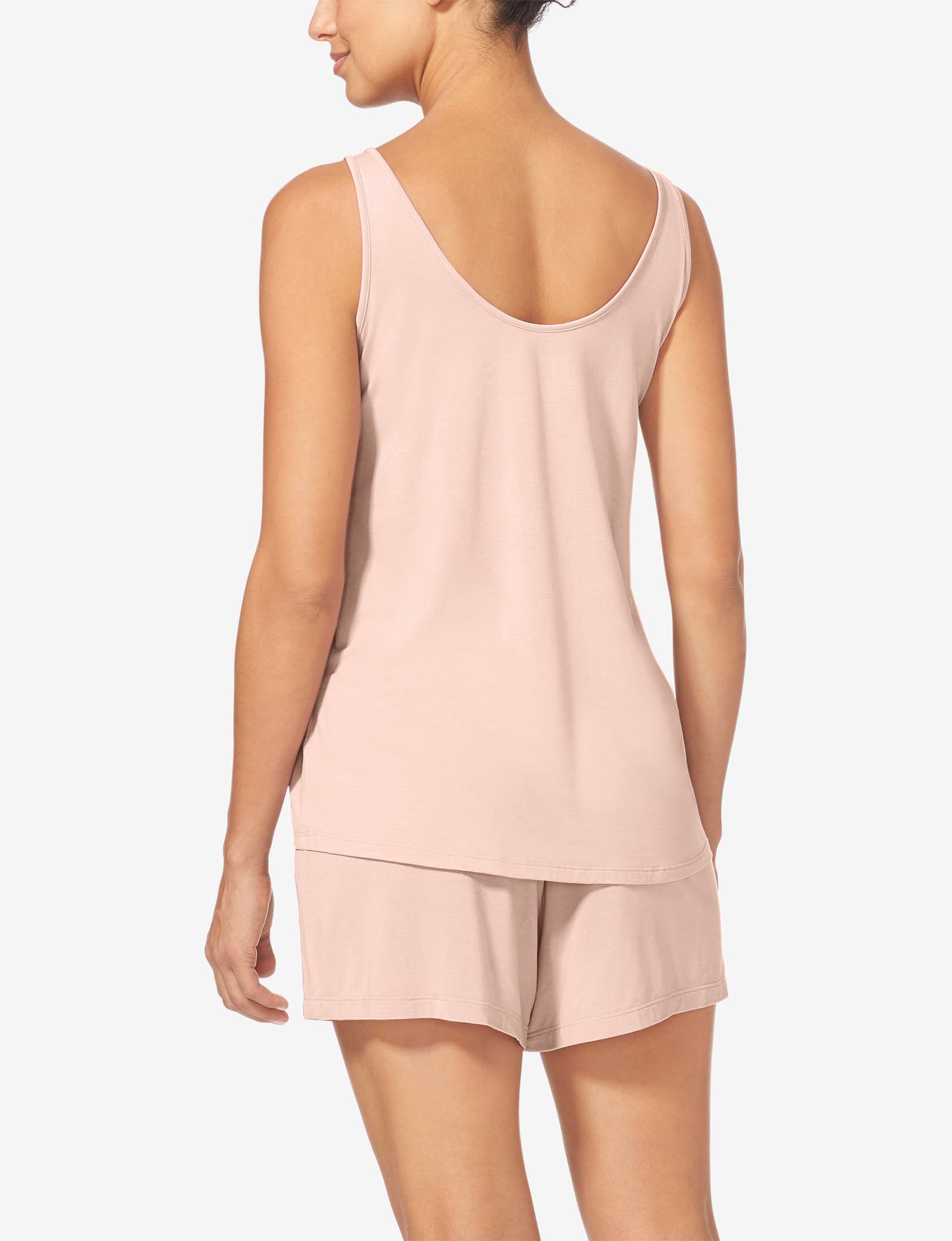 Women's Second Skin Sleep Tank::Pale Blush