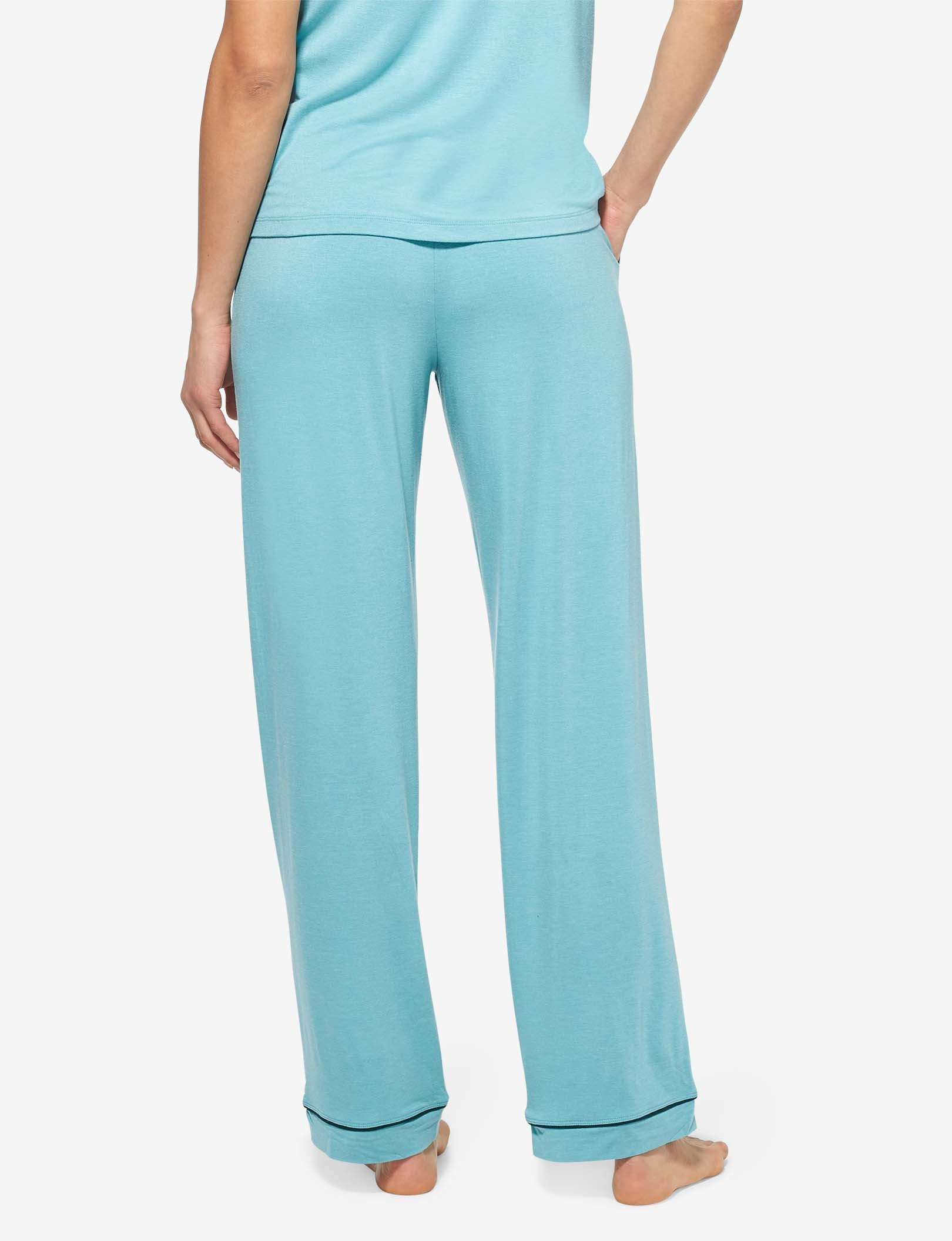 Women's Pajama Pant::Aqua Heather