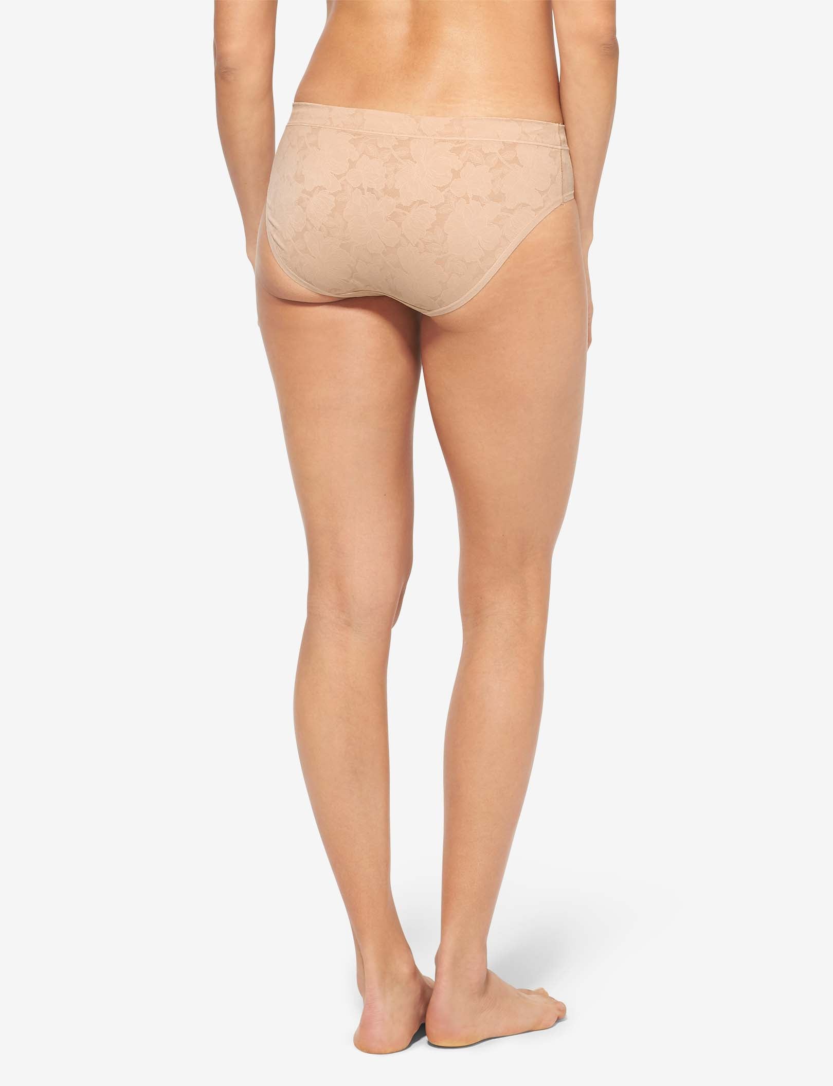Women’s Second Skin Comfort Lace Brief::Maple Sugar Lace