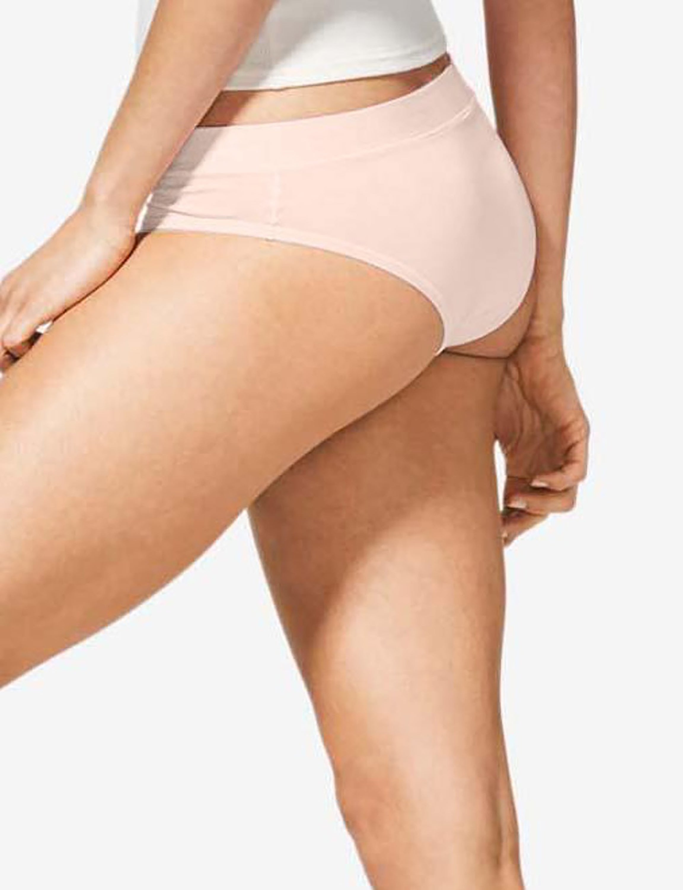 Women's Second Skin Cheeky::Soft Pink
