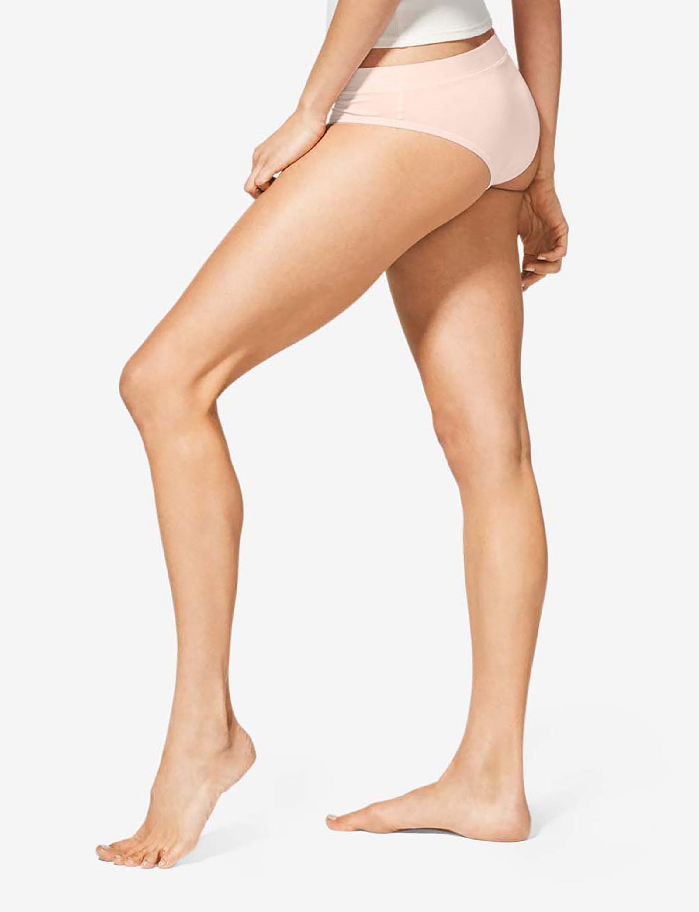 Women's Second Skin Cheeky::Soft Pink