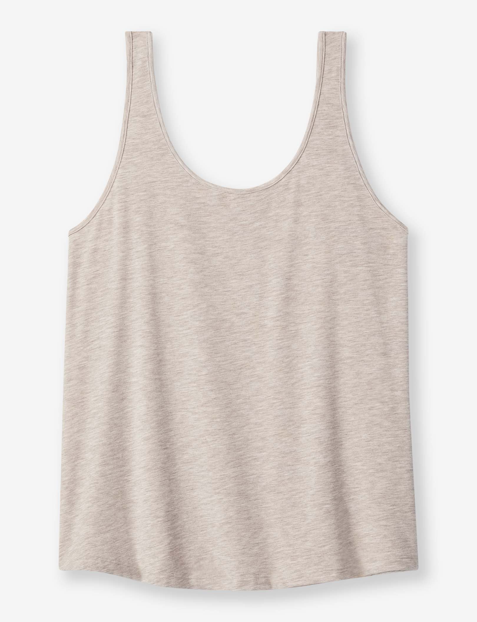 Women's Second Skin Sleep Tank::Dove Heather