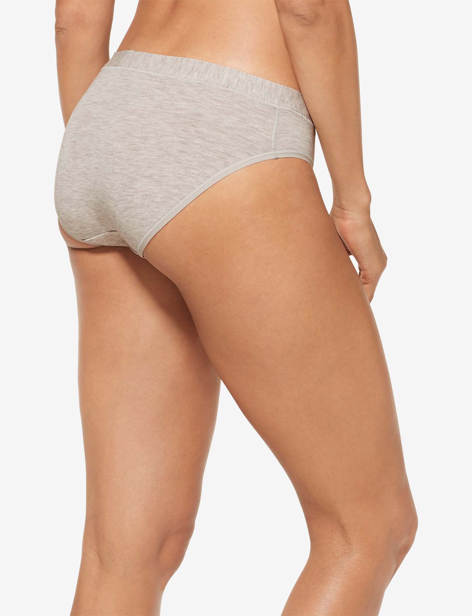 Women's Second Skin Brief::Dove Heather
