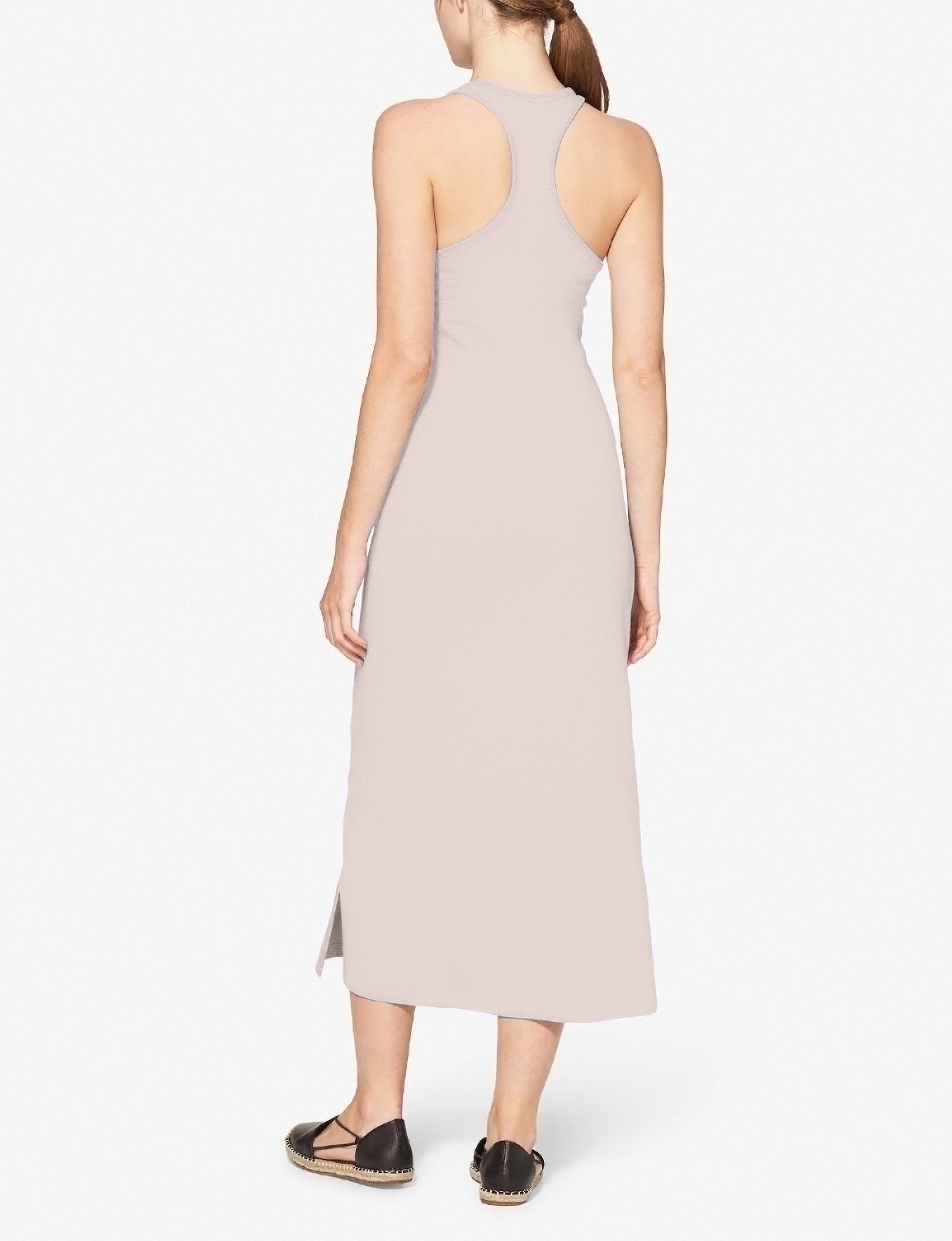 Women's Second Skin Racerback Dress::Silver Peony