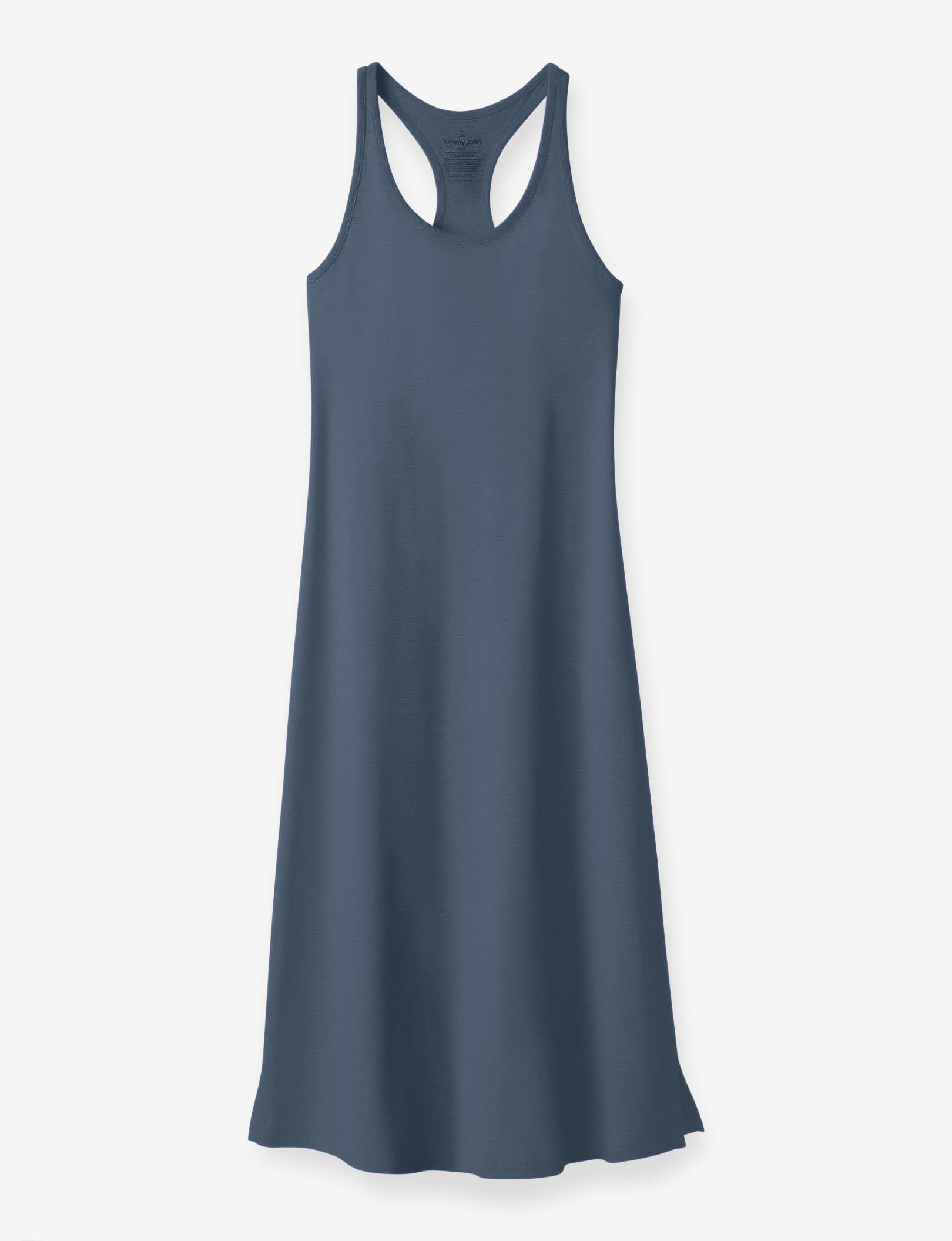 Women's Second Skin Racerback Dress::Bering Sea