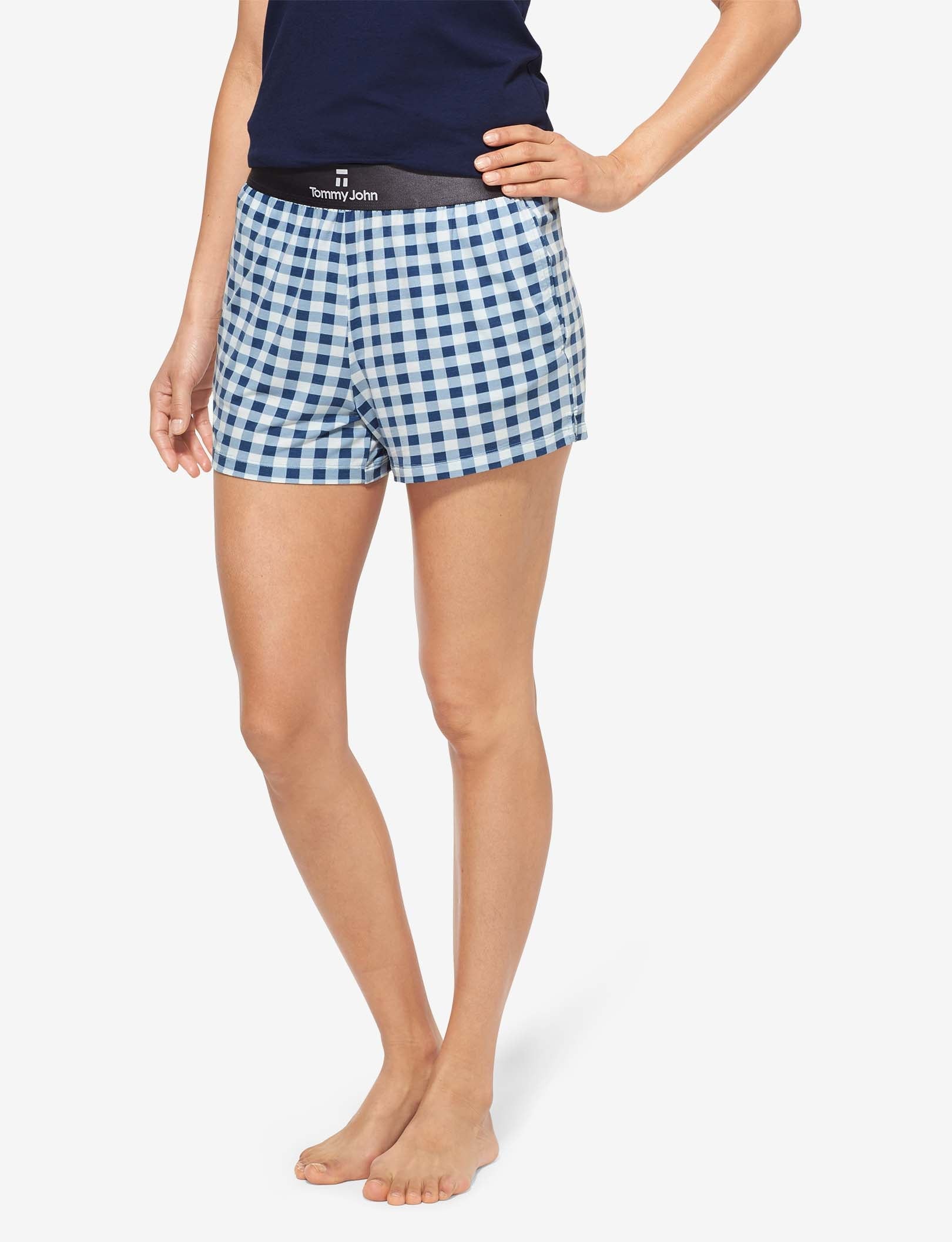 Women's Second Skin Sleep Short::Dream Check