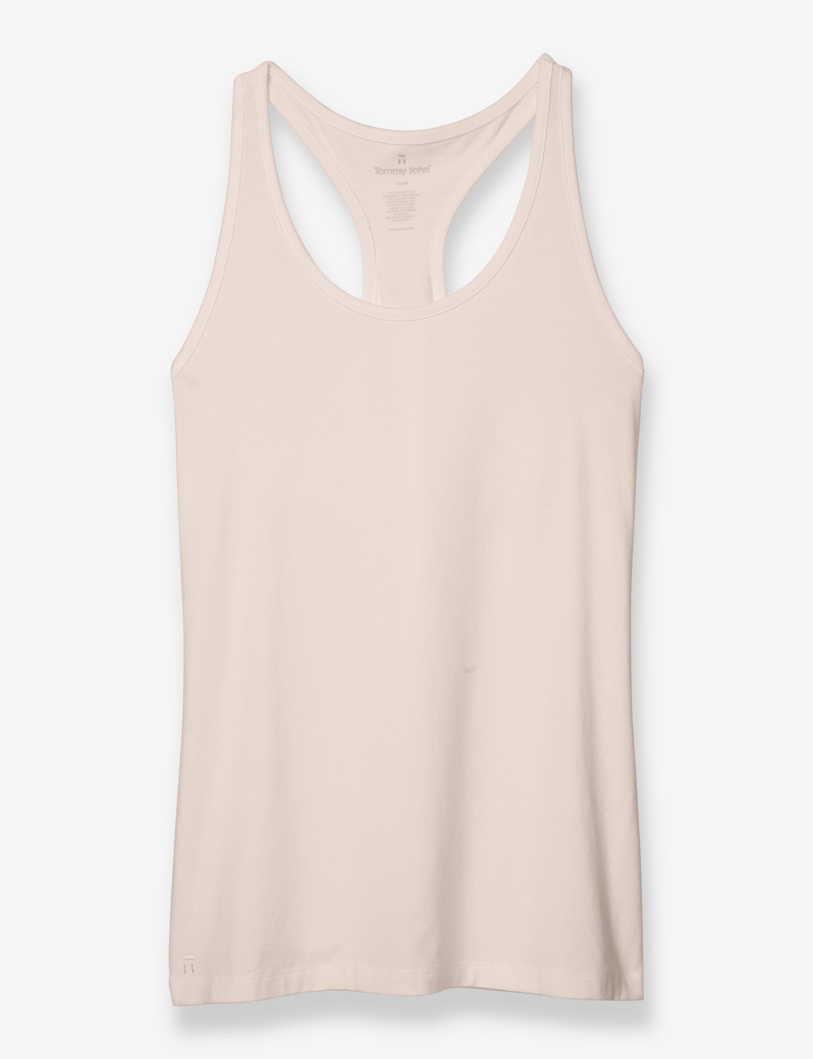 Women's Second Skin Racerback Tank::Silver Peony