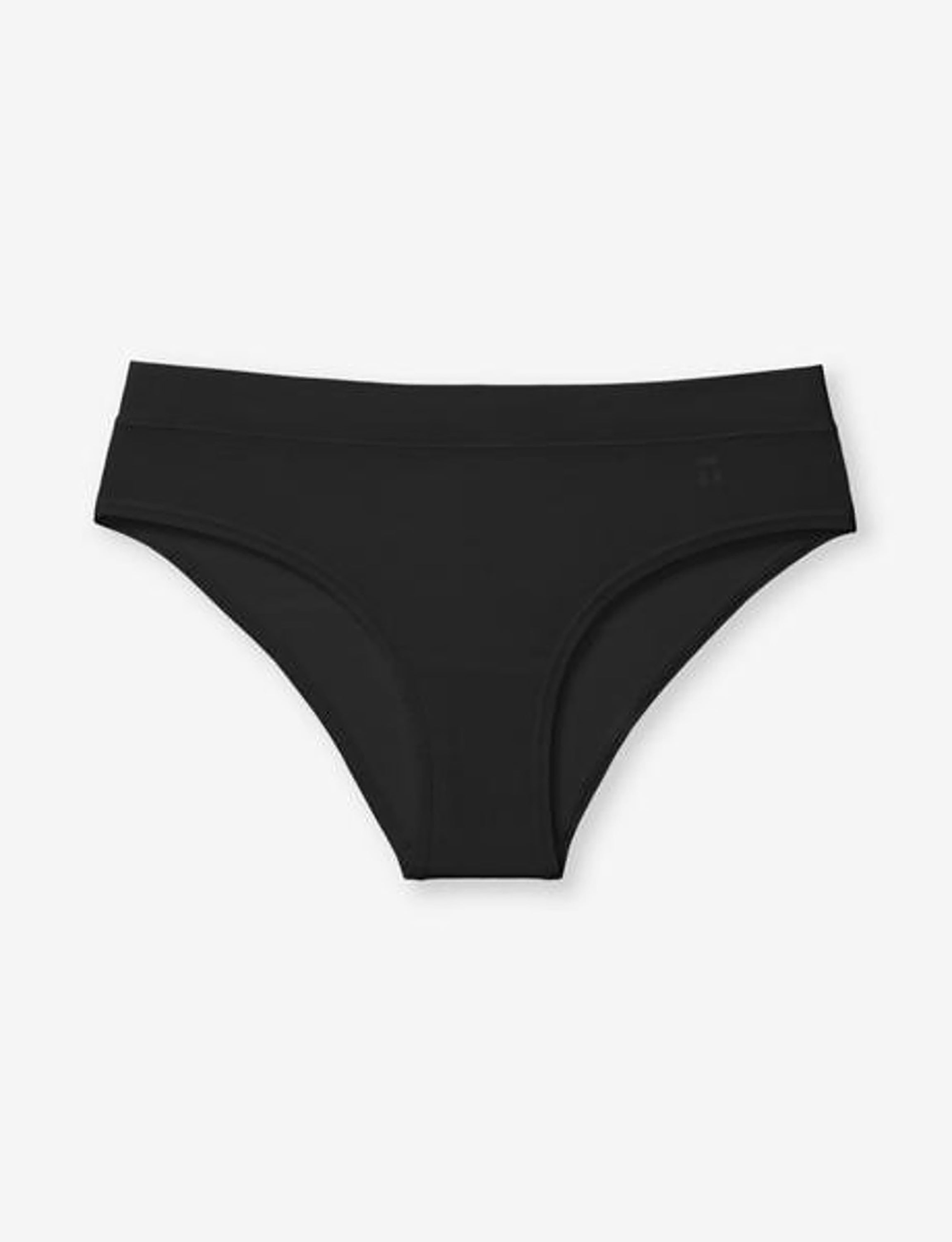 Women's Cool Cotton Cheeky::Black