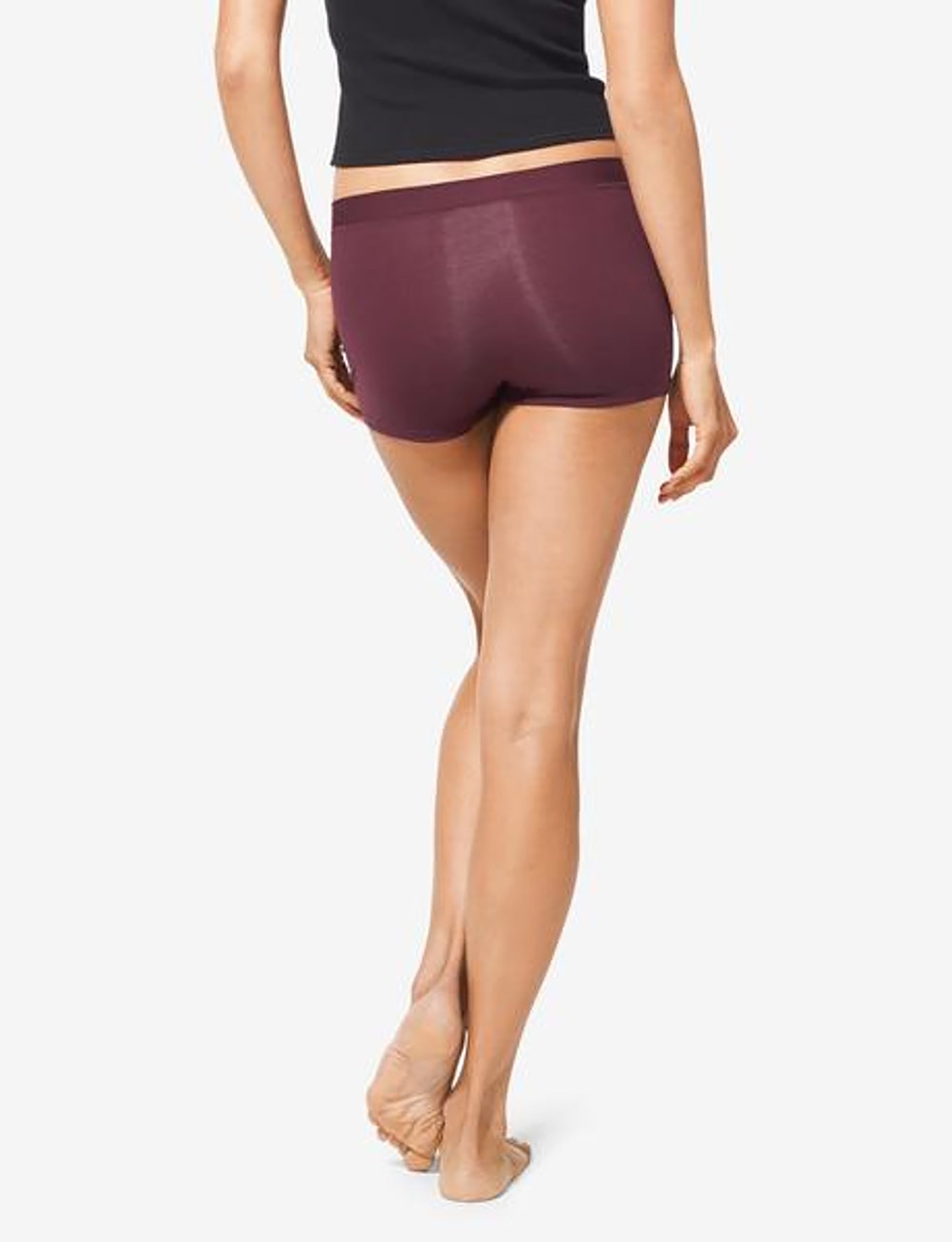 Women's Second Skin Boyshort::Winetasting