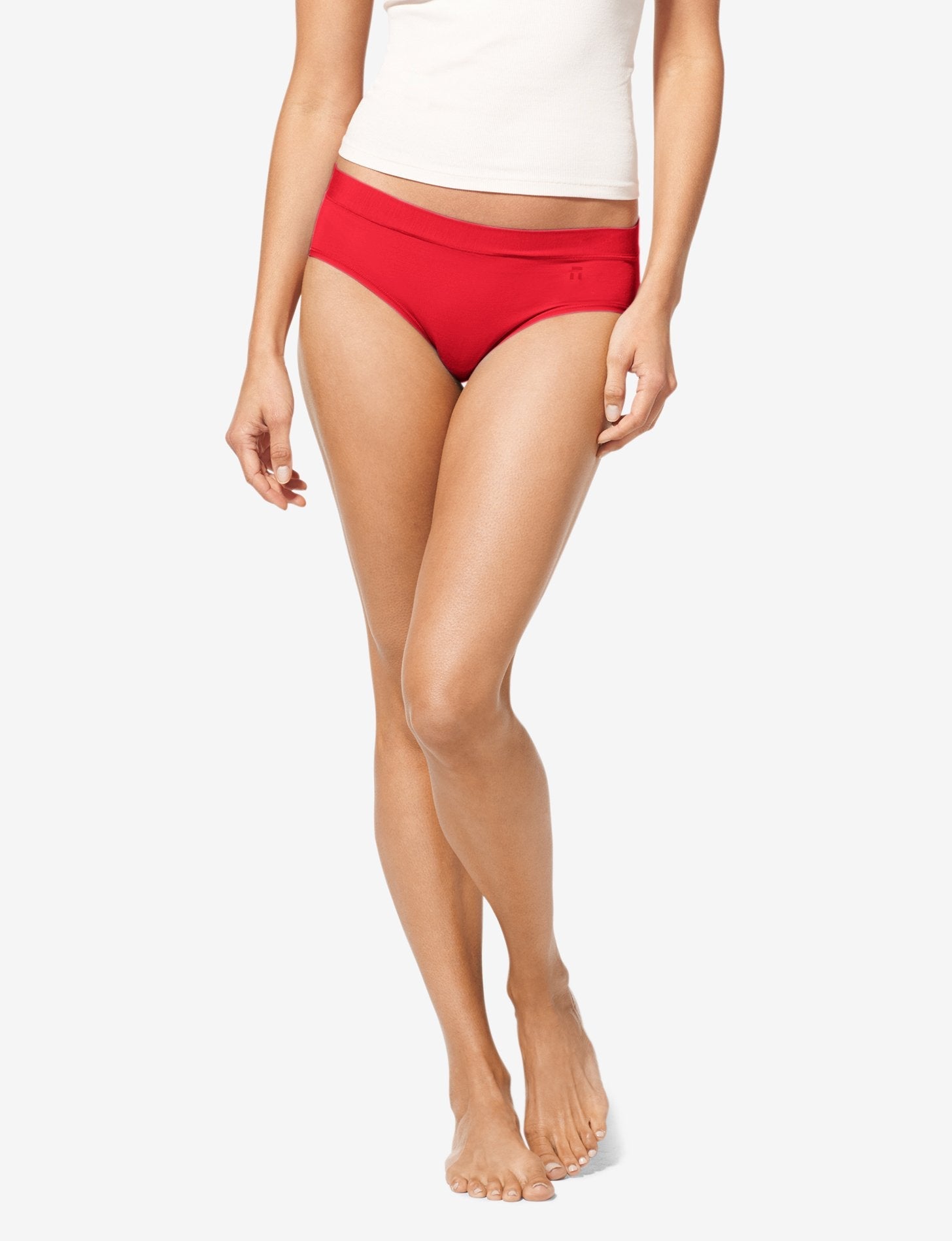 Women's Second Skin Brief::Haute Red