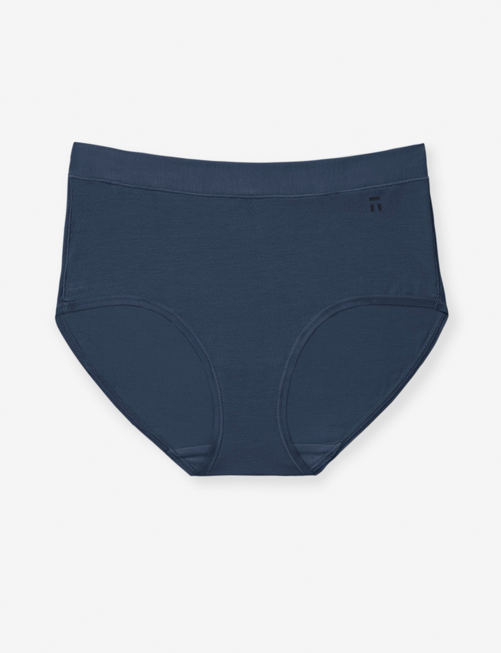 Women's Second Skin High Rise Brief::Dress Blues
