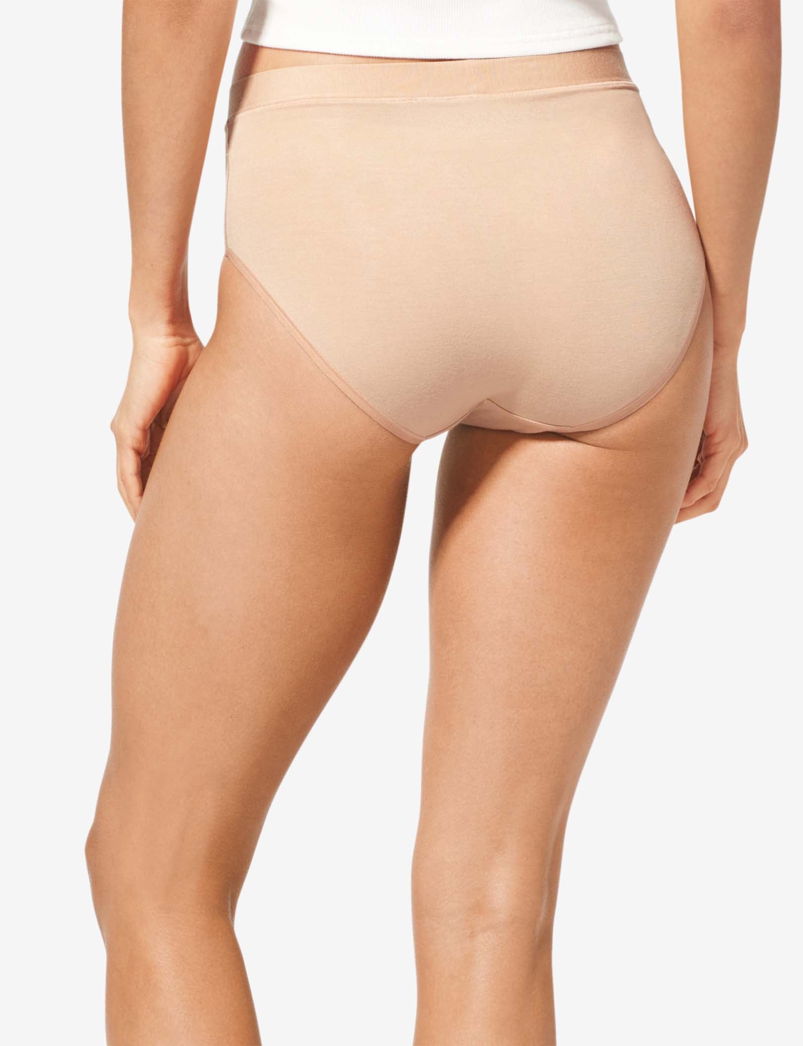 Second Skin Self Waistband High Rise Brief::Maple Sugar