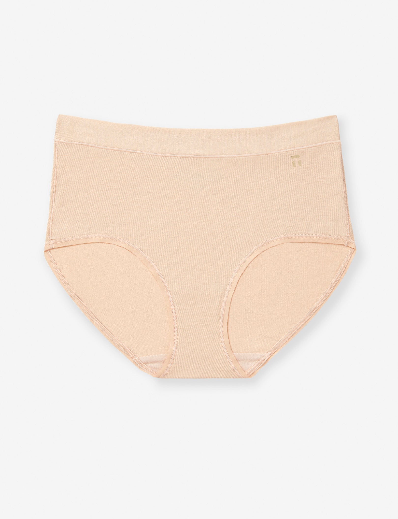 Second Skin Self Waistband High Rise Brief::Maple Sugar
