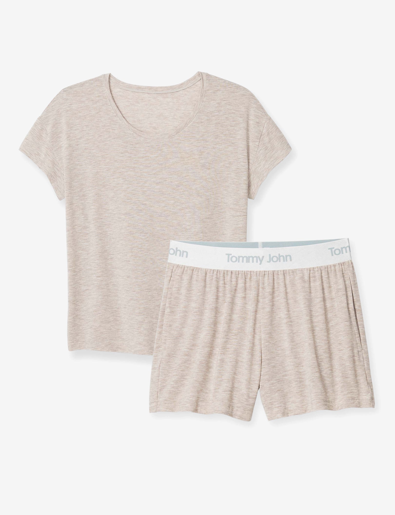 Women's Second Skin Sleep Tee & Short Set