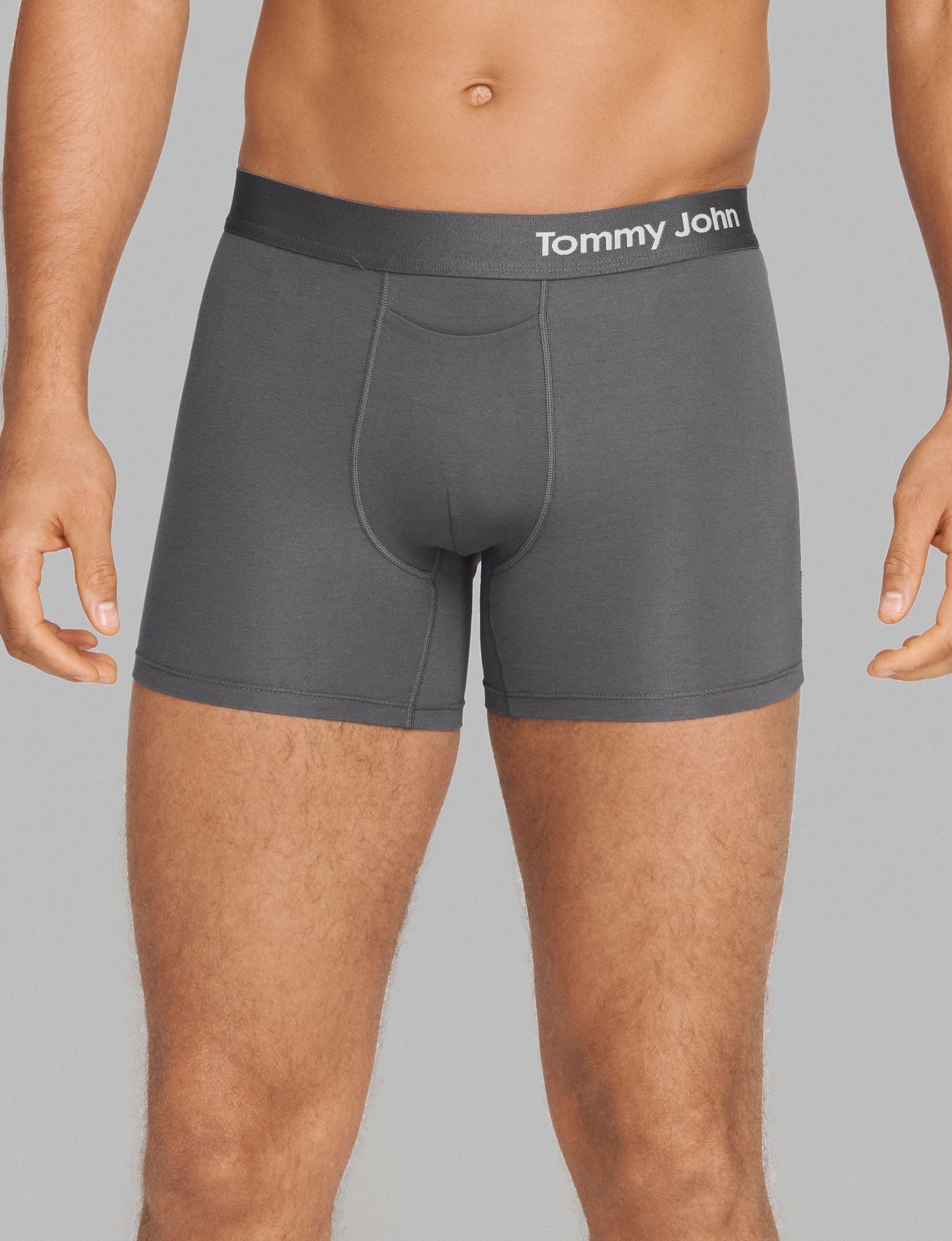 Cool Cotton Trunk 4"::Iron Grey