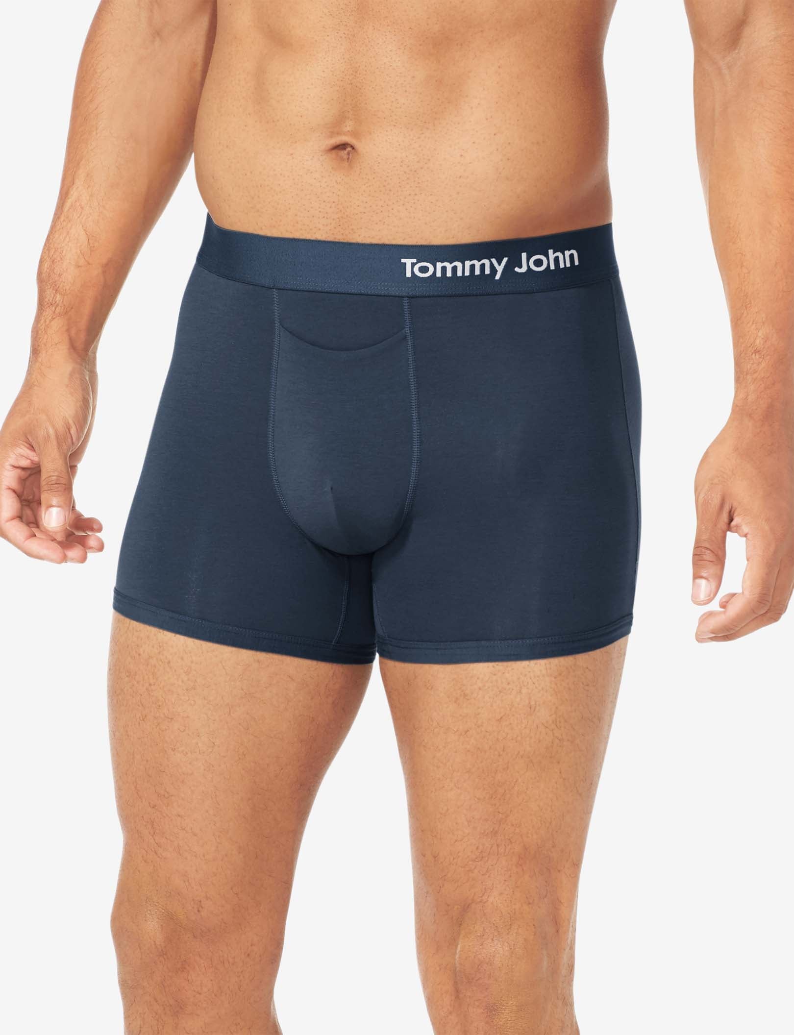 Cool Cotton Trunk 4"::Navy