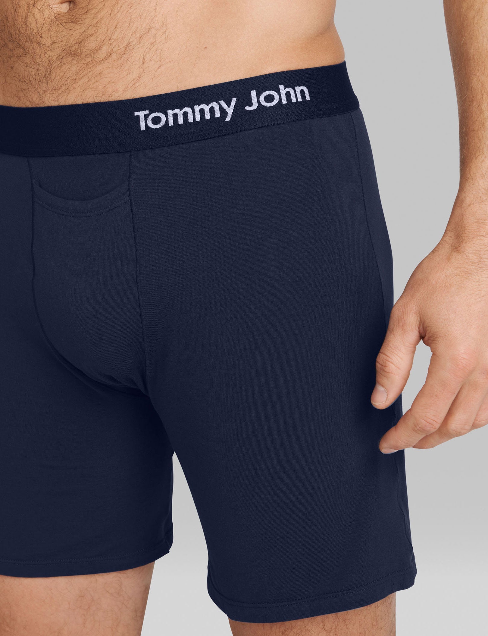 Cool Cotton Relaxed Fit Boxer 6"::Navy